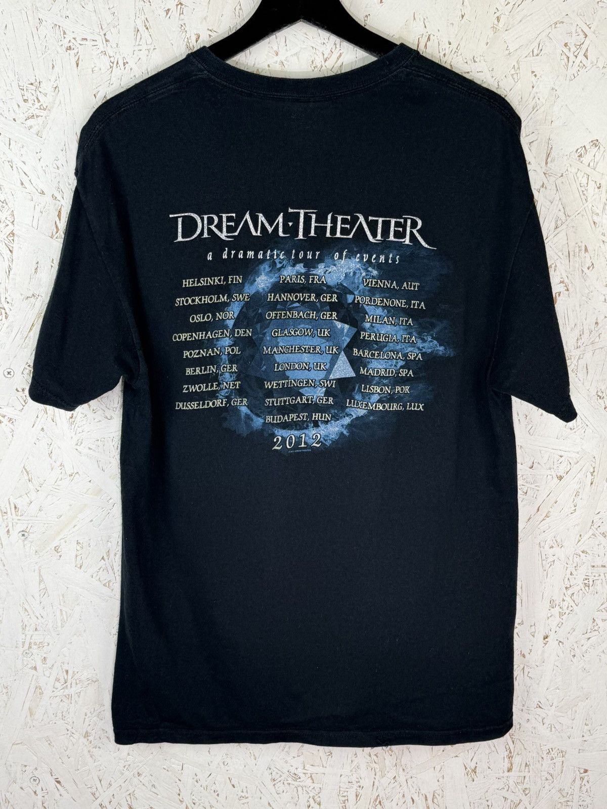 Band Tees Vintage Dream Theater A Dramatic Turn Of Event 2012 Tour Tee Size US M / EU 48-50 / 2 - 4 Thumbnail