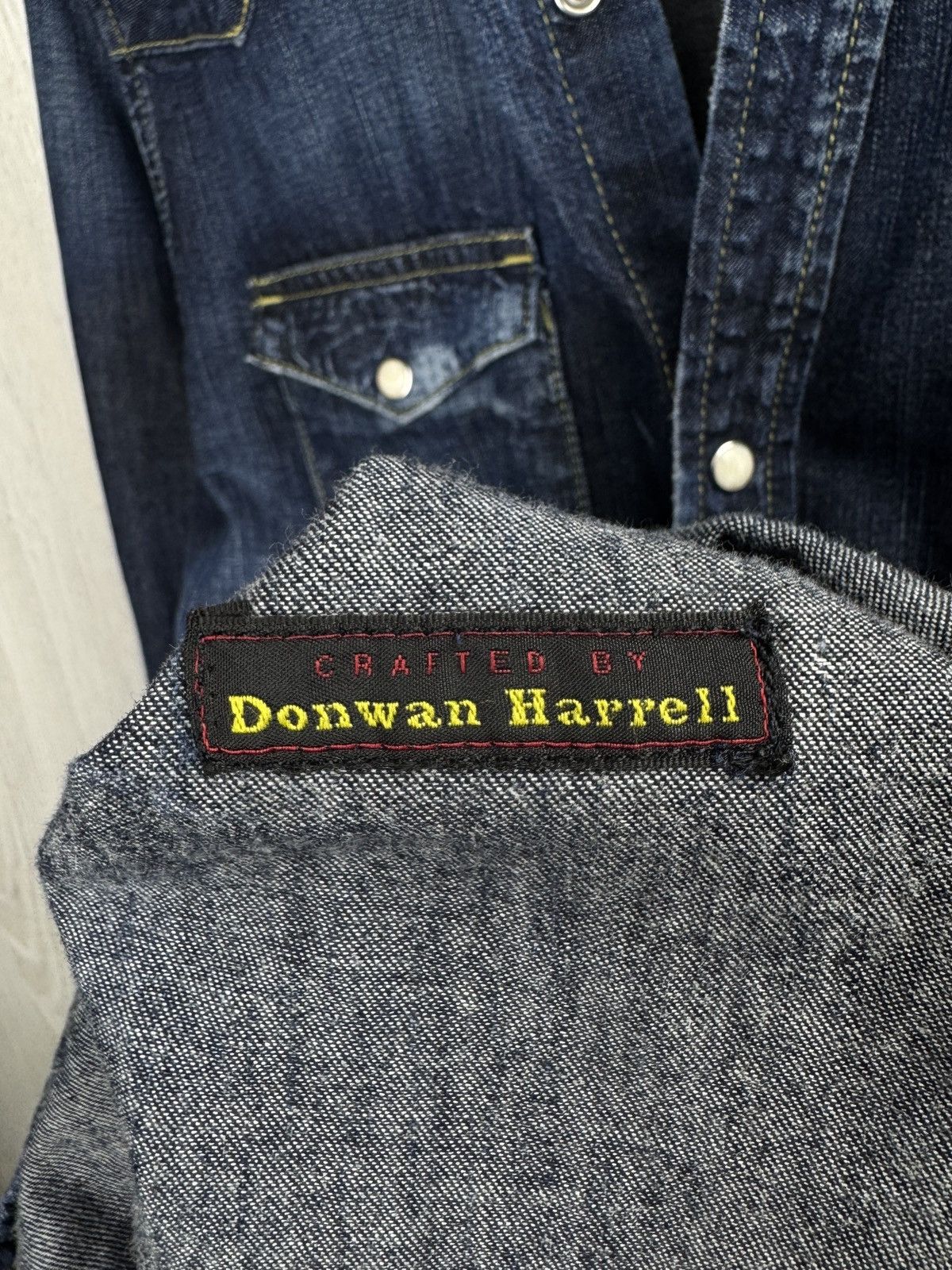 Lee Lee by Donwan Harrell Western Shirt PRPS long sleeve faded Size US M / EU 48-50 / 2 - 12 Thumbnail