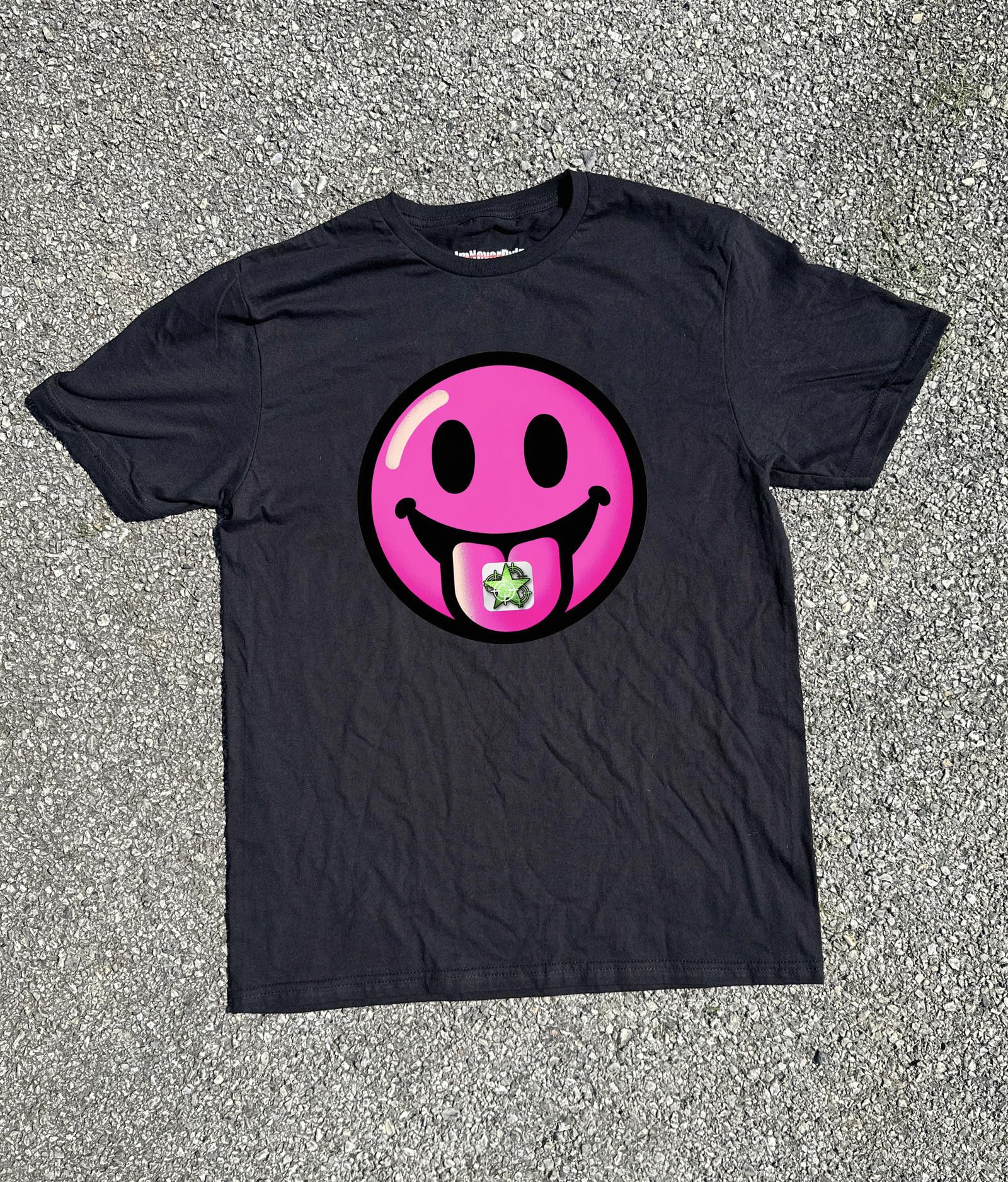 Japanese Brand L$D Tee Black Pink Size US M / EU 48-50 / 2 - 1 Thumbnail