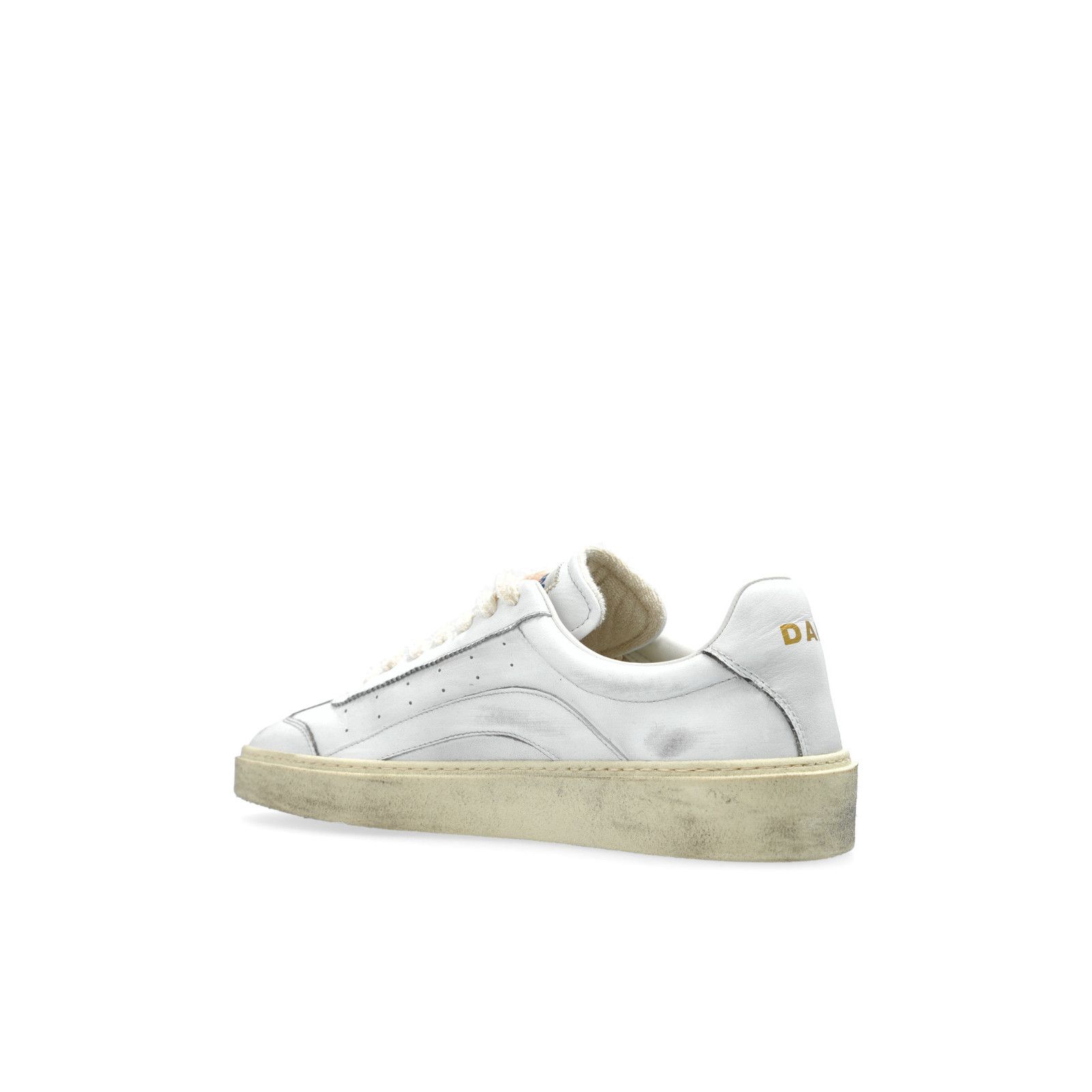 Dsquared2 DSQUARED2 Sprinter White Leather Sneakers New And Authentic Size US 10.5 / EU 43-44 - 3 Thumbnail