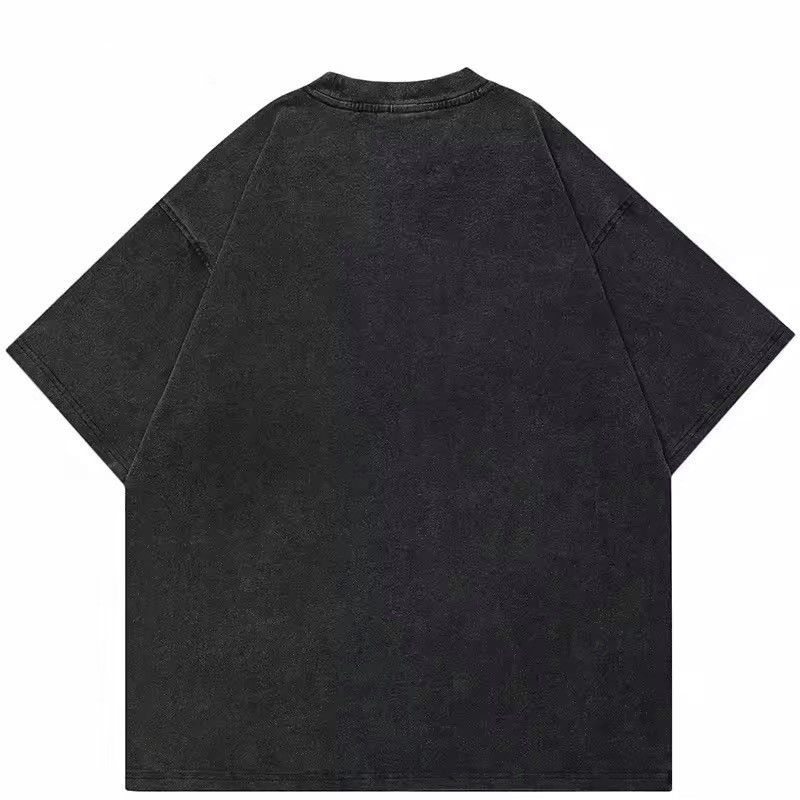 Designer × Vintage Design Abstract Graphic Washed T Shirt y2k Size US L / EU 52-54 / 3 - 2 Thumbnail