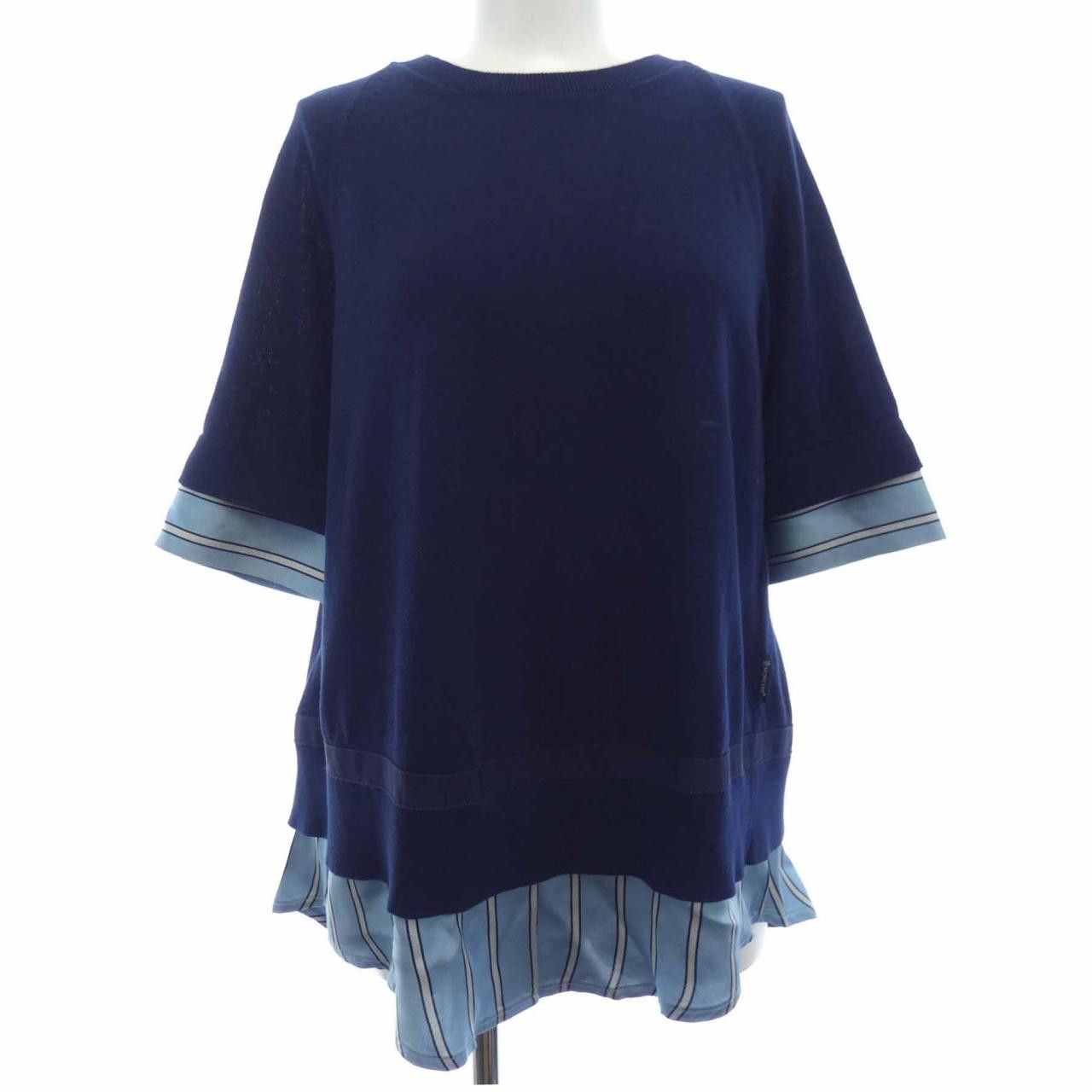 Moncler Moncler Knit Cotton Tops 10939080700 91S0R DUTY FREE for USA