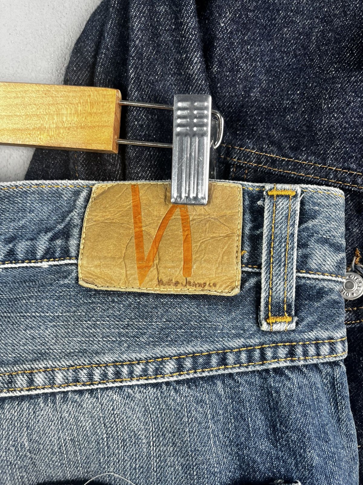 Nudie Jeans Nudie Jeans co denim distressed pants Size US 34 / EU 50 - 16 Thumbnail