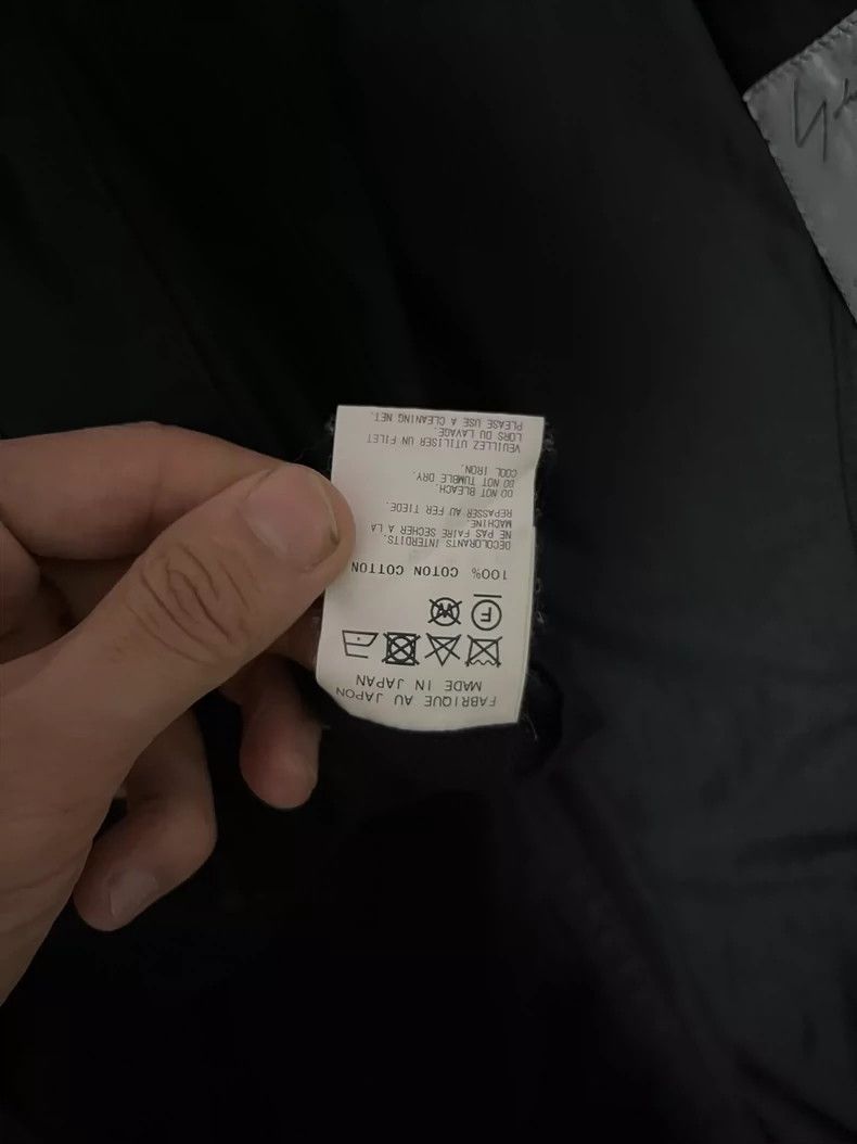 Yohji Yamamoto Yohji Yamamoto Black cotton print jacket with logo jacket Size US XL / EU 56 / 4 - 6 Thumbnail