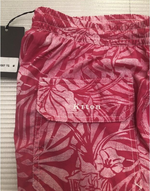 Kiton Kiton 🇮🇹 resort swim trunks M NWT Size US 34 / EU 50 - 3 Thumbnail