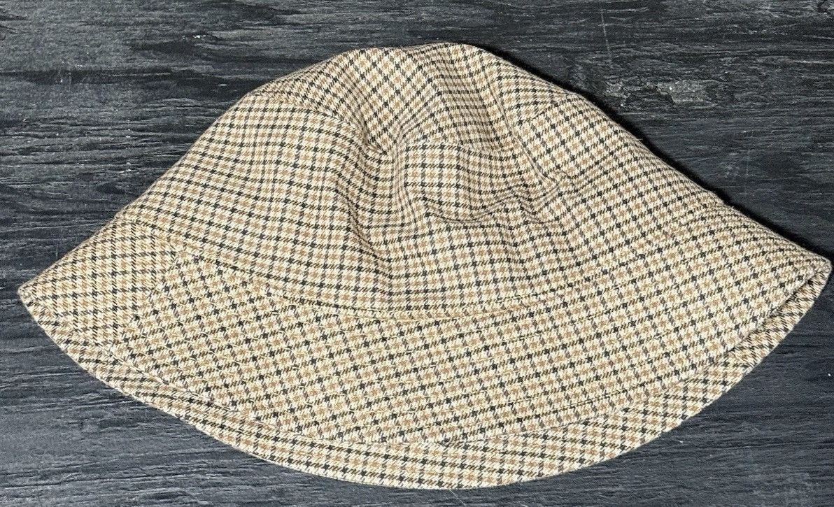 Aime Leon Dore Aime Leon Dore Bucket Hat Plaid Beige Brown Unisex One Size Size ONE SIZE - 3 Thumbnail