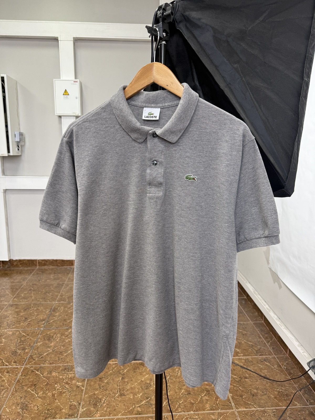 Lacoste 🇫🇷 Vintage 90s Lacoste Polo T-Shirt Made in France Retro Rare Size US XL / EU 56 / 4 - 2 Thumbnail