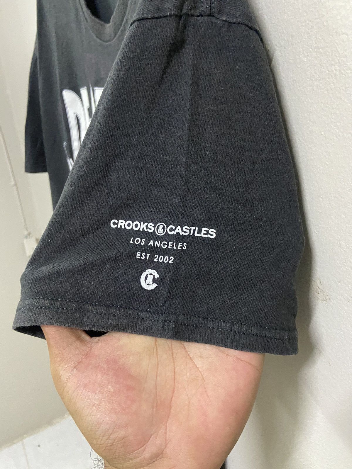 Band Tees × Death Row Records × Vintage Death Row Records x Crooks & Castles Tee Size US M / EU 48-50 / 2 - 6 Thumbnail