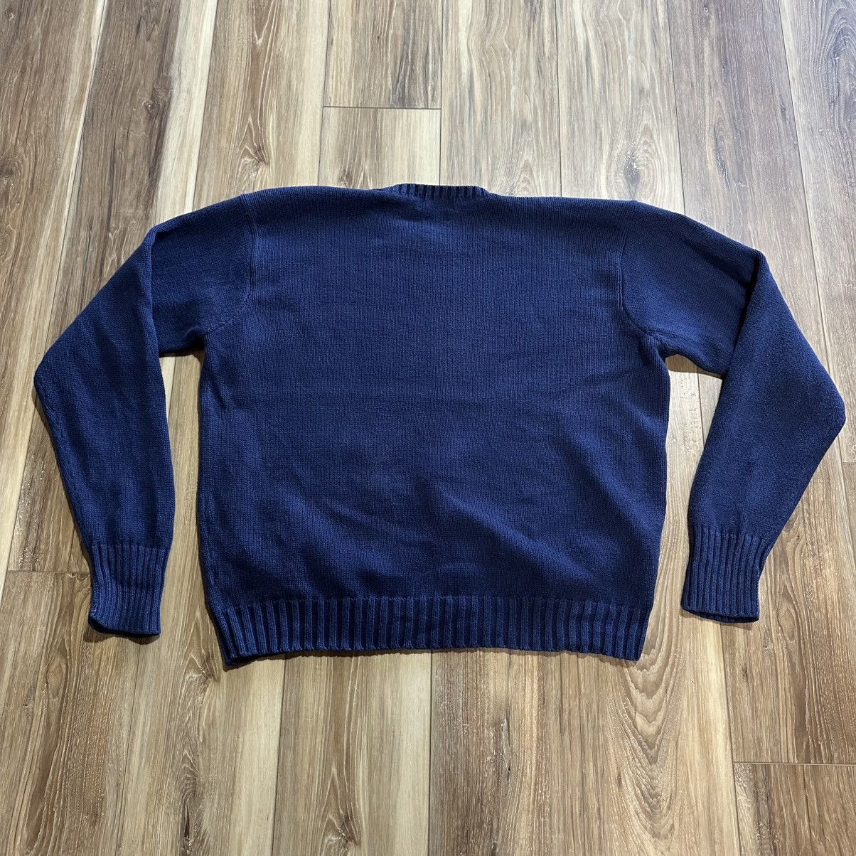 Polo Ralph Lauren × Vintage Vintage Polo Ralph Lauren Knit Crewneck Sweater, XL Size US XL / EU 56 / 4 - 2 Thumbnail