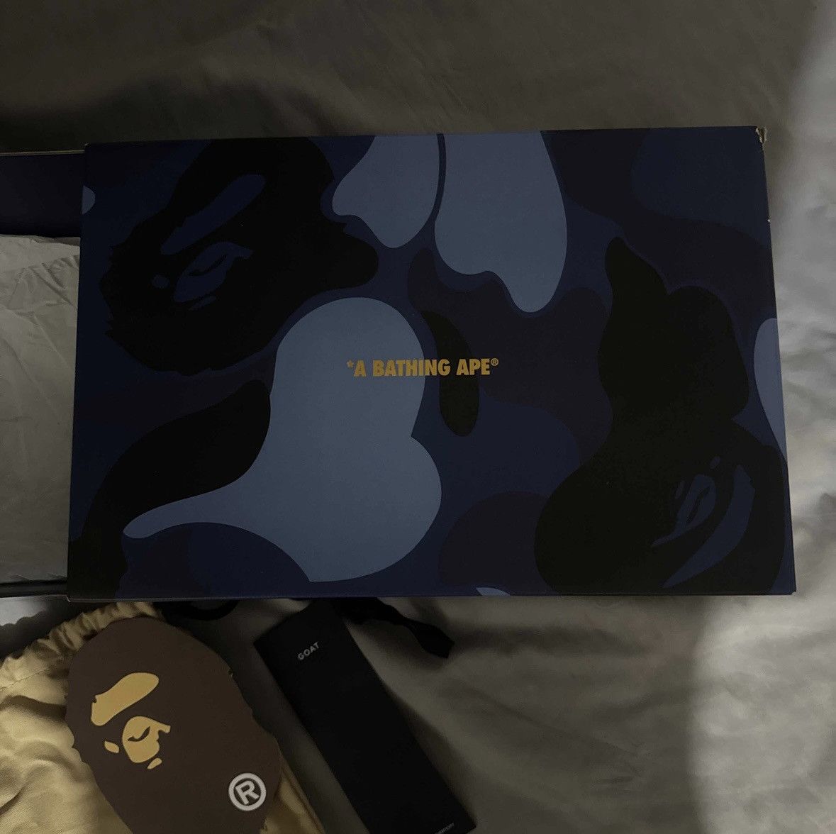 Bape × JJJJound JJJJound x Bapesta ‘White Navy’ Size US 8.5 / EU 41-42 - 7 Thumbnail