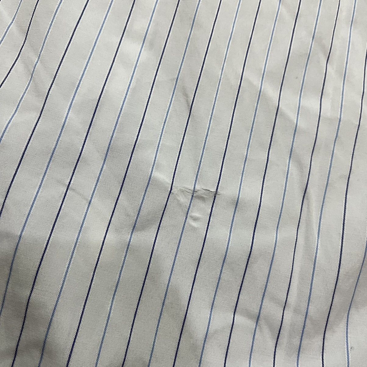 Balenciaga QUICK SALE🔥Balenciaga Striped Short-Sleeve Shirt Size US L / EU 52-54 / 3 - 7 Thumbnail