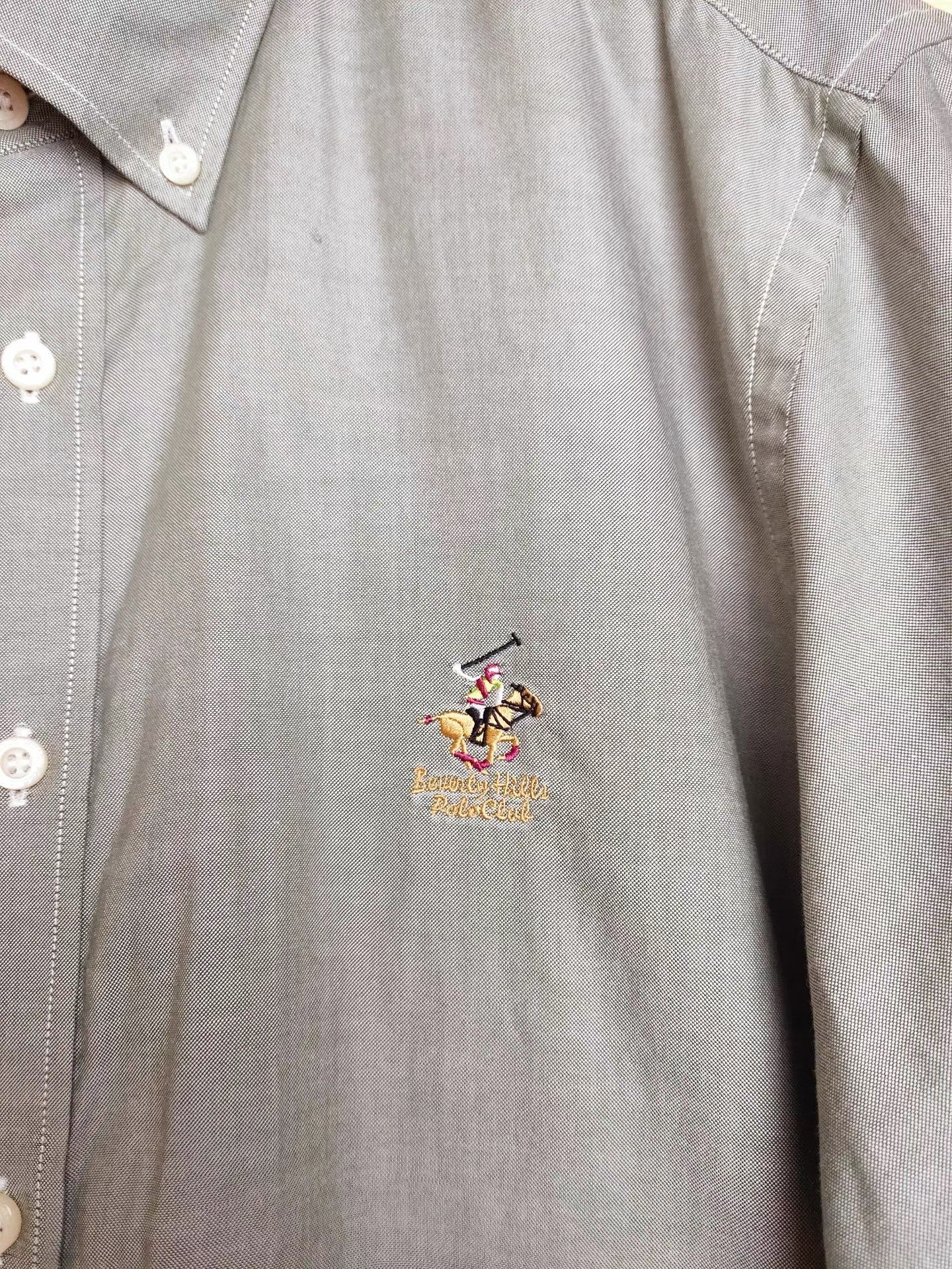 Beverly Hills Polo Club Beverly Hills Polo Club Men's Short Sleeve Shirt K29 Size US XL / EU 56 / 4 - 3 Thumbnail