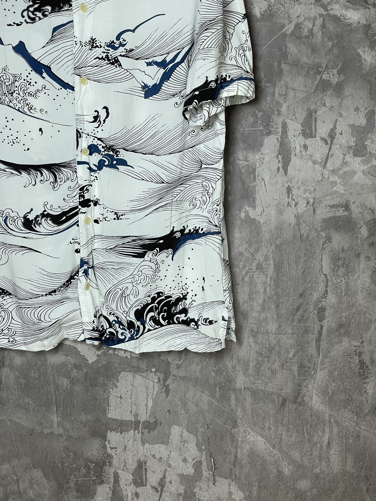Allsaints Vintage Art Allsaints Hawaiian Japanese Brand Y2K shirt Size US M / EU 48-50 / 2 - 6 Thumbnail