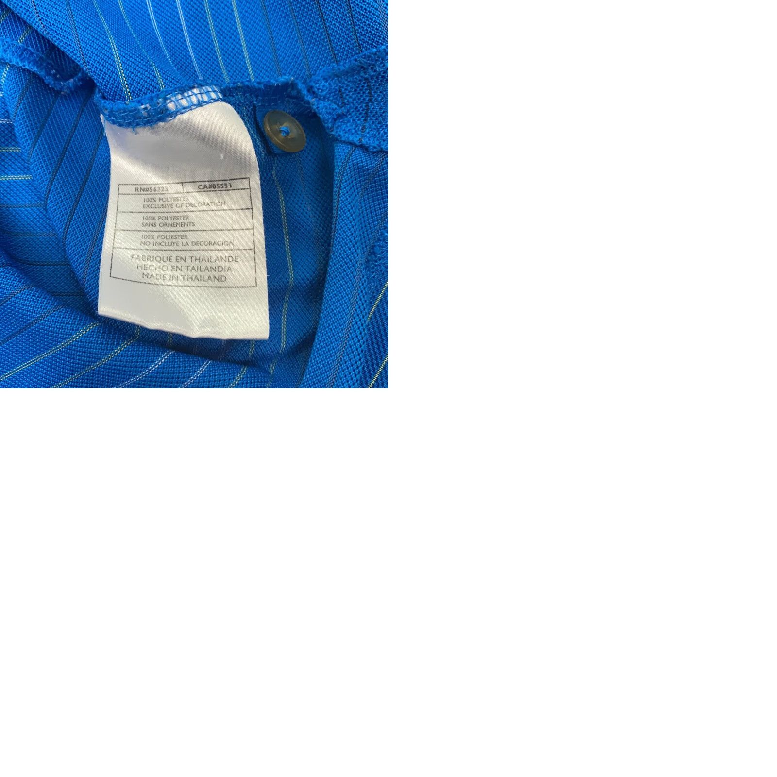 Nike Nike Golf Shirt Mens XXL Blue Striped Polo Embroidered Swoosh Logo Nike FitDry Polo Shirt Mens 2XL Blue Nike Golf Embroidered Swoosh Logo Golf Shirt Size US XXL / EU 58 / 5 - 9 Thumbnail