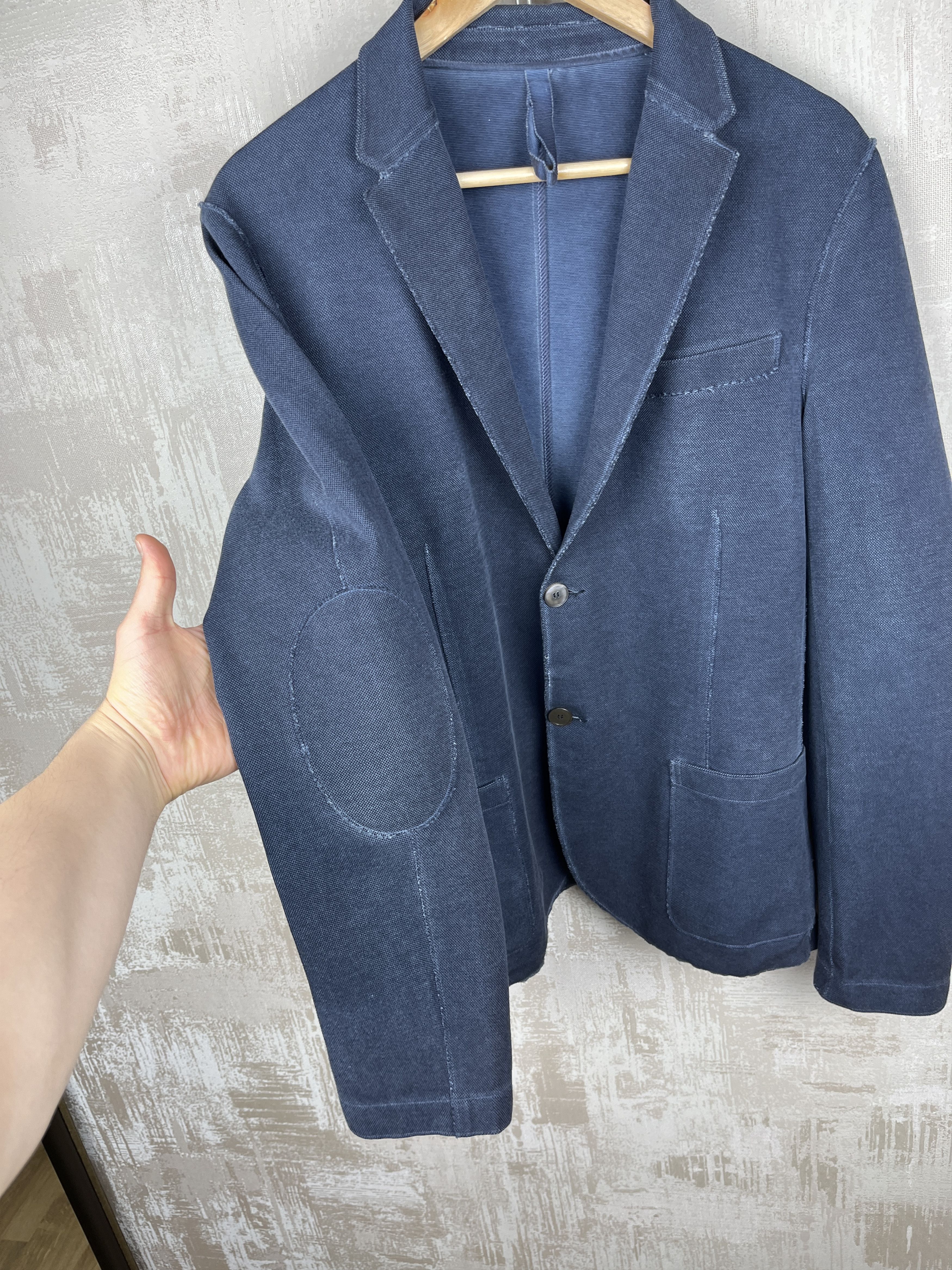 Harris Wharf London Harris Wharf London Two Button Sport Coat Blazer Size 52 Size US L / EU 52-54 / 3 - 12 Thumbnail