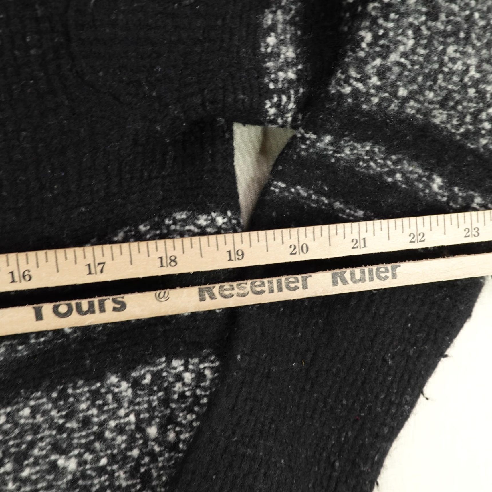 Athleta VINTAGE Athleta Sweater Cardigan Women Small Black White Stripes Open Front Wool Cashmere Knit 90s Mens? Size S / US 4 / IT 40 - 6 Thumbnail