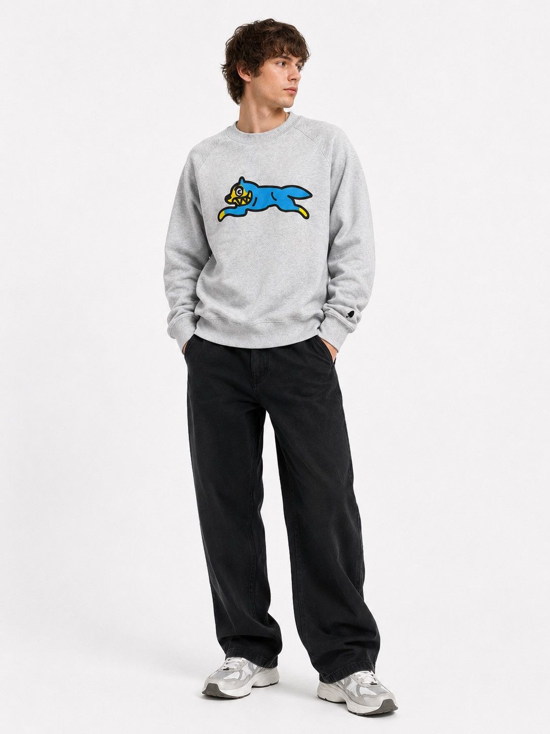 Icecream Icecream Big Logo BBC Sweatshirt Size L Grey Big Logo Size US L / EU 52-54 / 3 - 1 Thumbnail