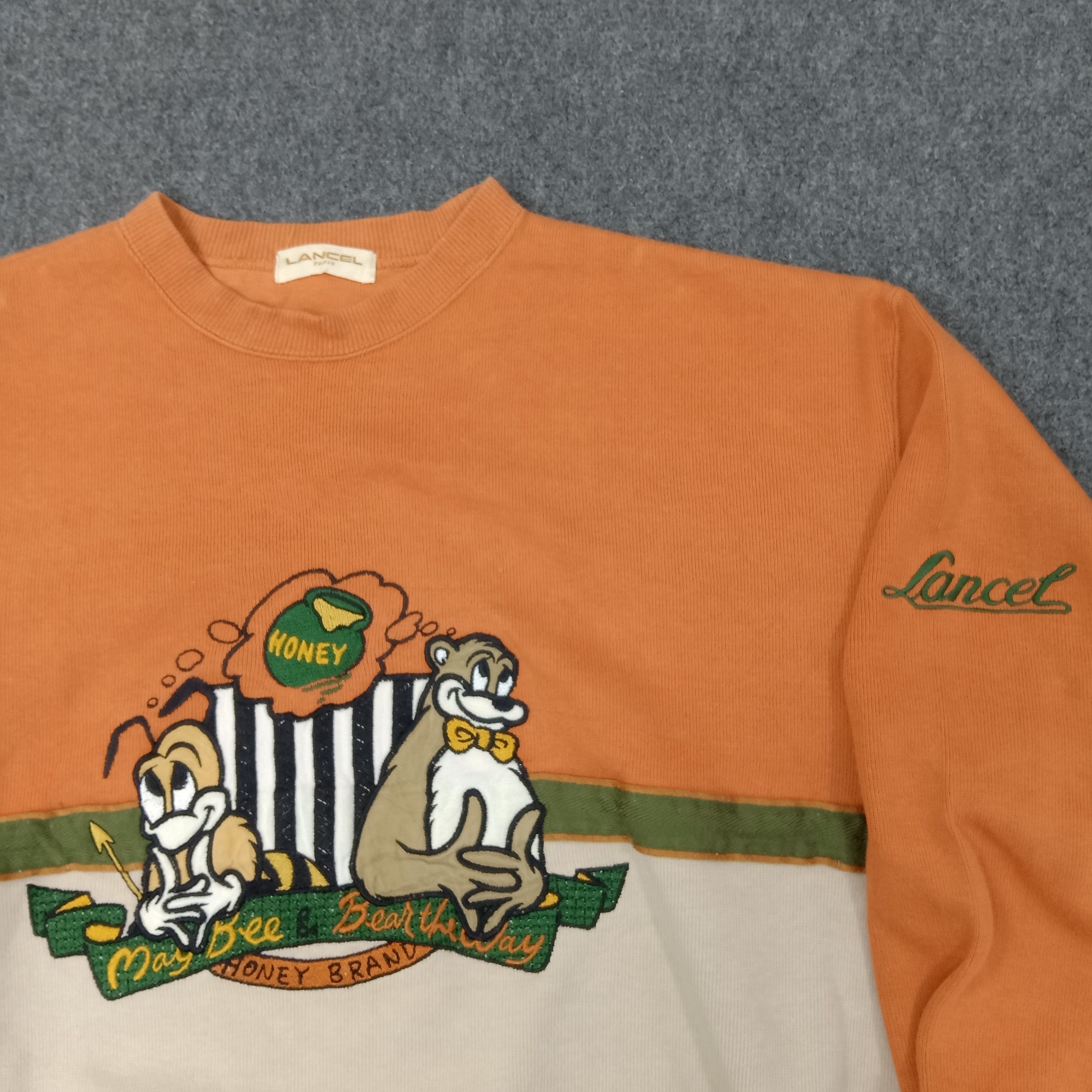 Lancel Lancel Italian Brand Embroidery Sweatshirt C227N3 Size US M / EU 48-50 / 2 - 2 Thumbnail