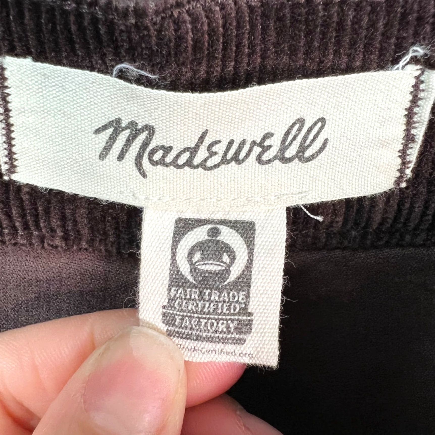 Madewell Madewell Pants Corduroy Flared 24 Petite Brown The Perfect Vintage Flare Jeans Corduroy Pants Womens 24P Boyfriend? Size 42" / US 20 - 3 Thumbnail