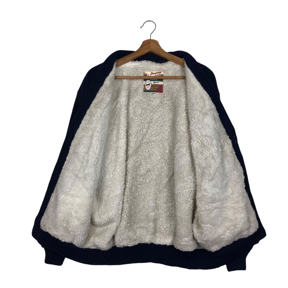 Japanese Brand 📌Vintage Bomber Jacket Cardigan Blanket Issey Miyake Size US M / EU 48-50 / 2 - 14 Thumbnail