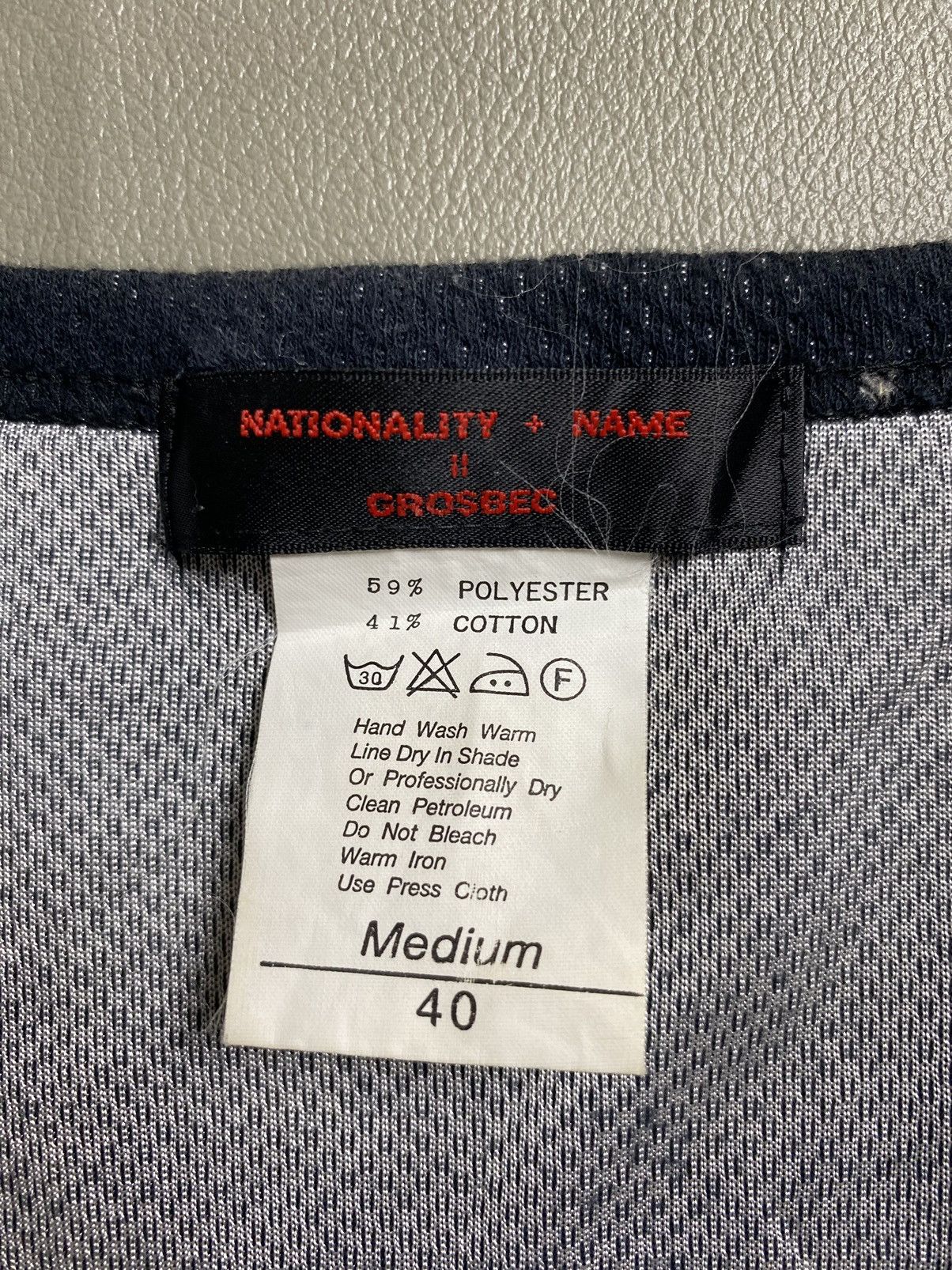 If Six Was Nine × Japanese Brand × Le Grande Bleu (L.G.B.) National Name Asymmetrical Button Tshirt Archive Size US M / EU 48-50 / 2 - 6 Thumbnail
