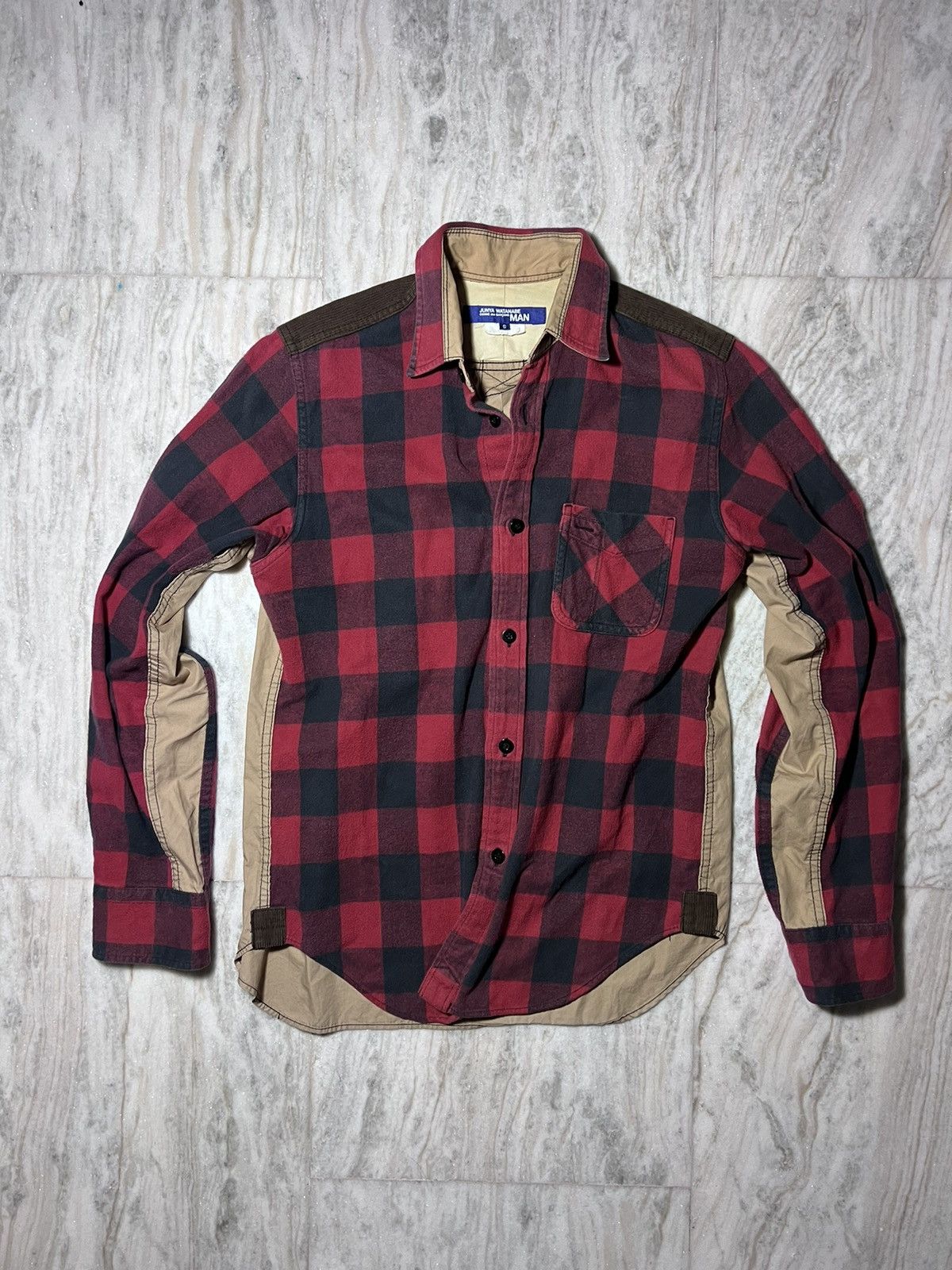 DISCOVERED / サンプル品(Flannel cut off JKT )