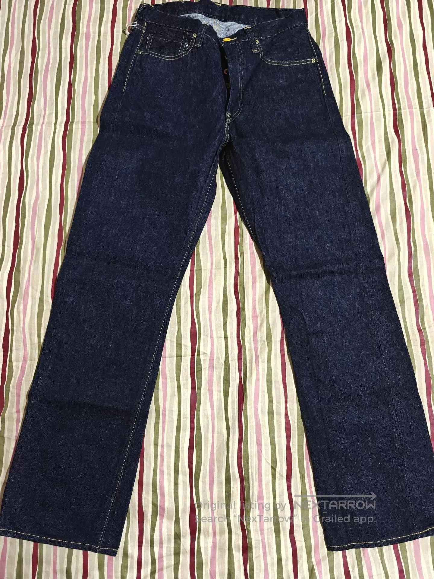 Full Count & Co. Full Count x DC S101 Zimbabwe Cotton Raw Denim Jeans. Size US 30 / EU 46 - 2 Thumbnail