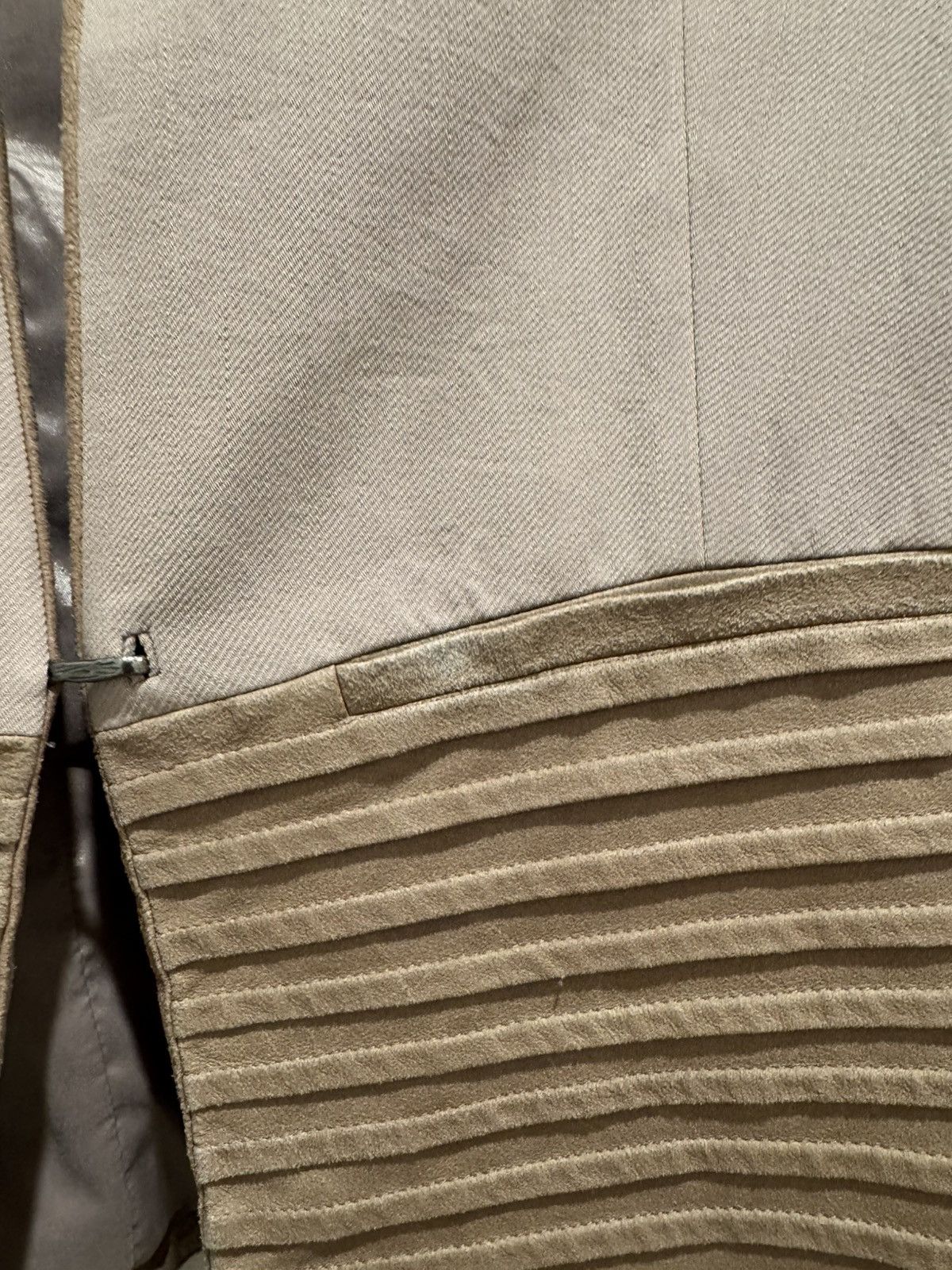 Helmut Lang × Vintage Helmut Lang Women's Brown and Tan Jacket Size S / US 4 / IT 40 - 4 Thumbnail