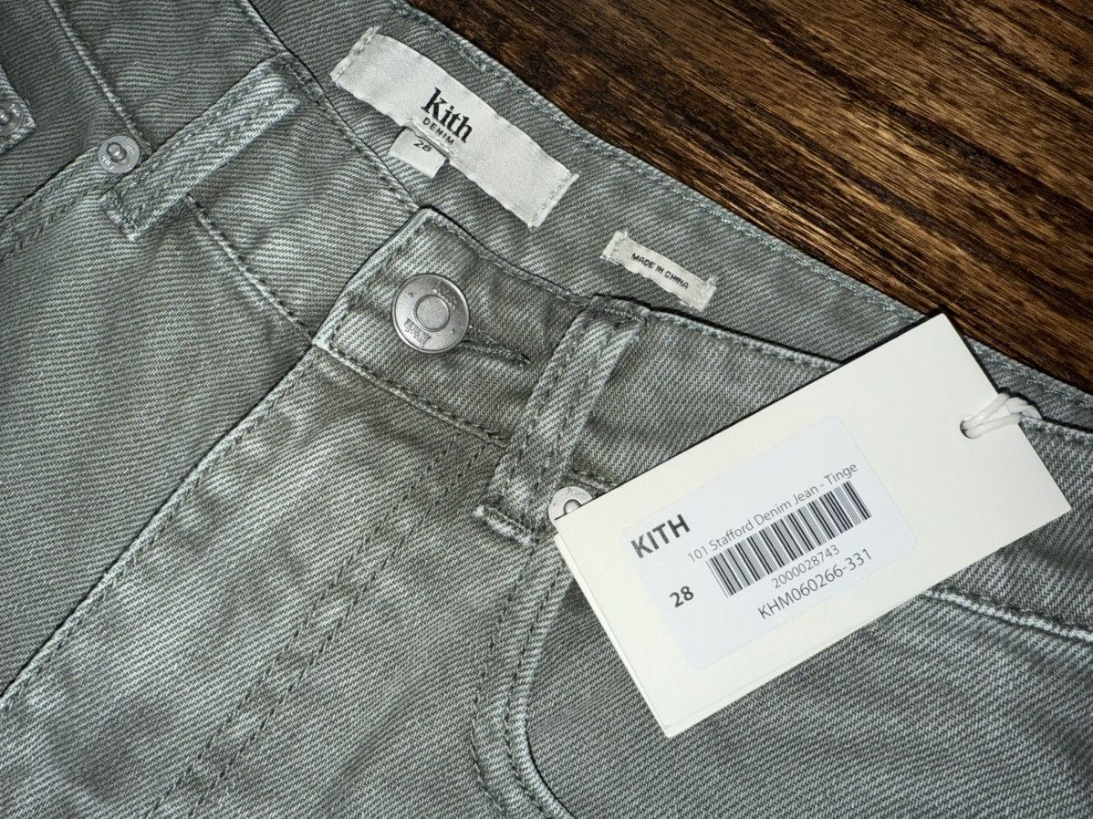 Kith Kith 101 Stafford Denim Pants “Tinge” Green Jeans Sz 28 Size US 28 / EU 44 - 3 Thumbnail