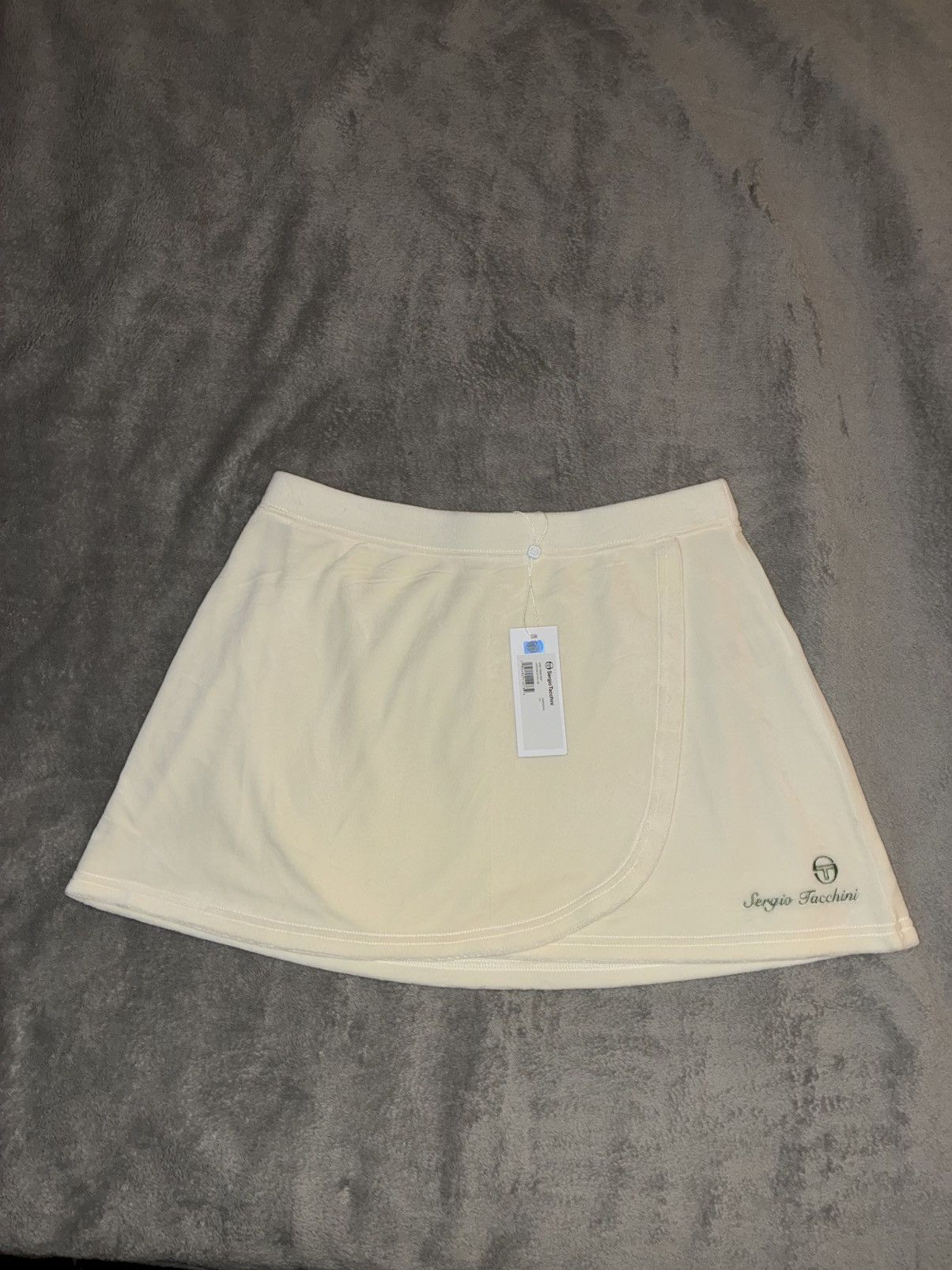 Sergio Tacchini Creme & Green Sergio Skirt Size 30" / US 8 / IT 44 - 2 Thumbnail
