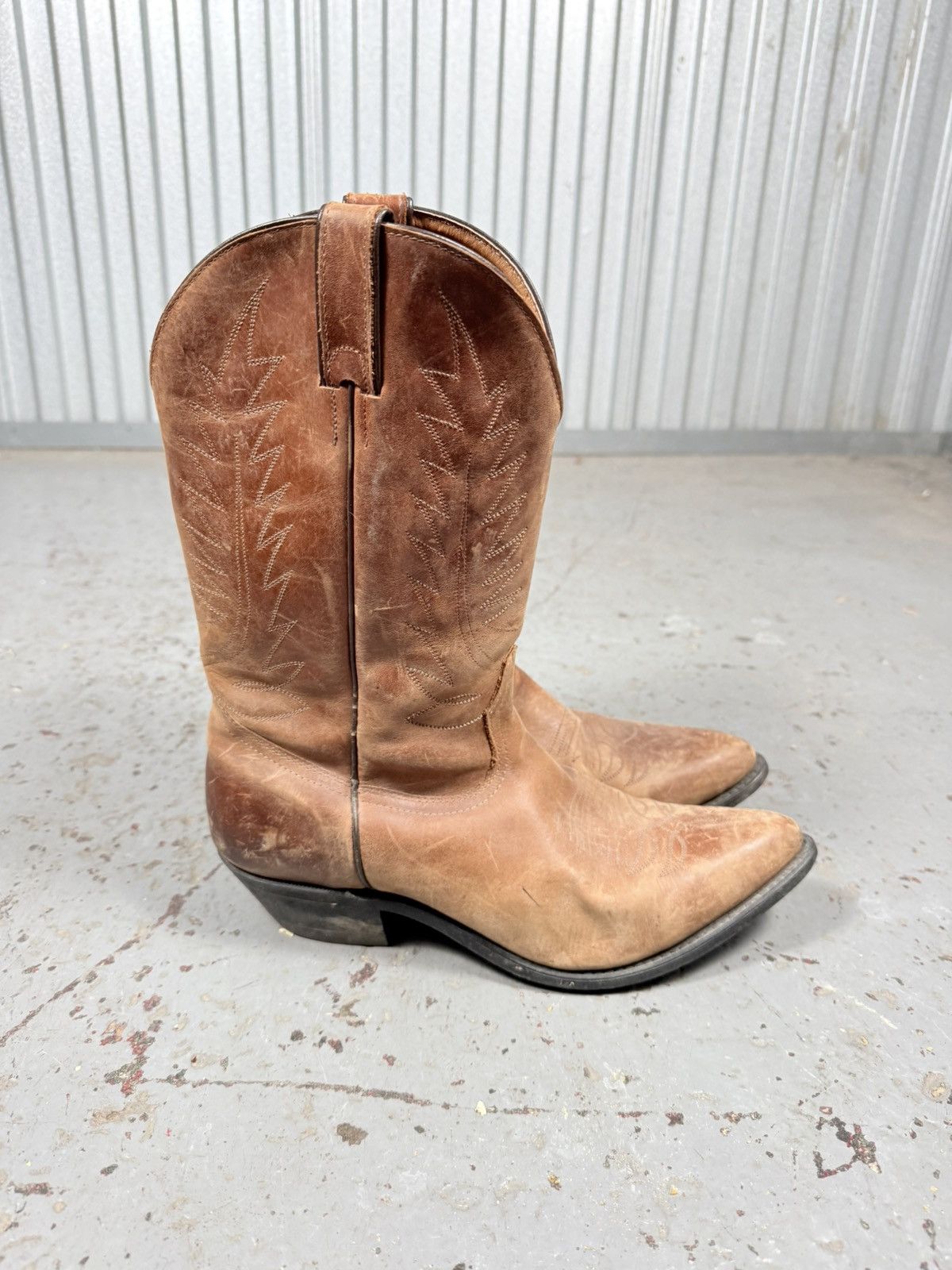 Other Vintage 90s Golden Rebel Made In Canada Cowhide Cowboy Boots Size US 9.5 / EU 42-43 - 5 Thumbnail