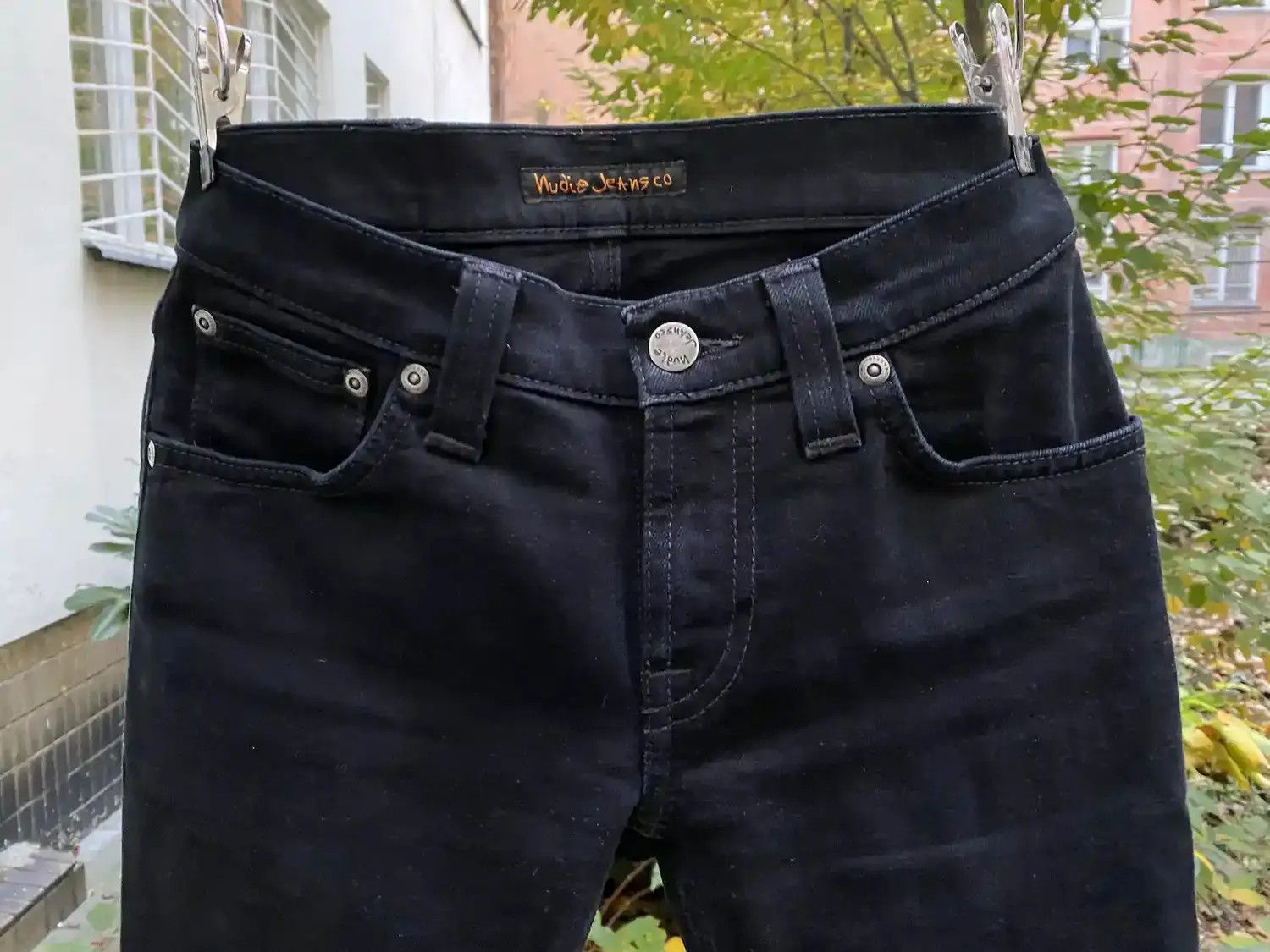 Nudie Jeans Nudie Jeans Tight Long John black Women's denim jeans sz W24 Size 24" / US 00 / IT 34 - 10 Thumbnail