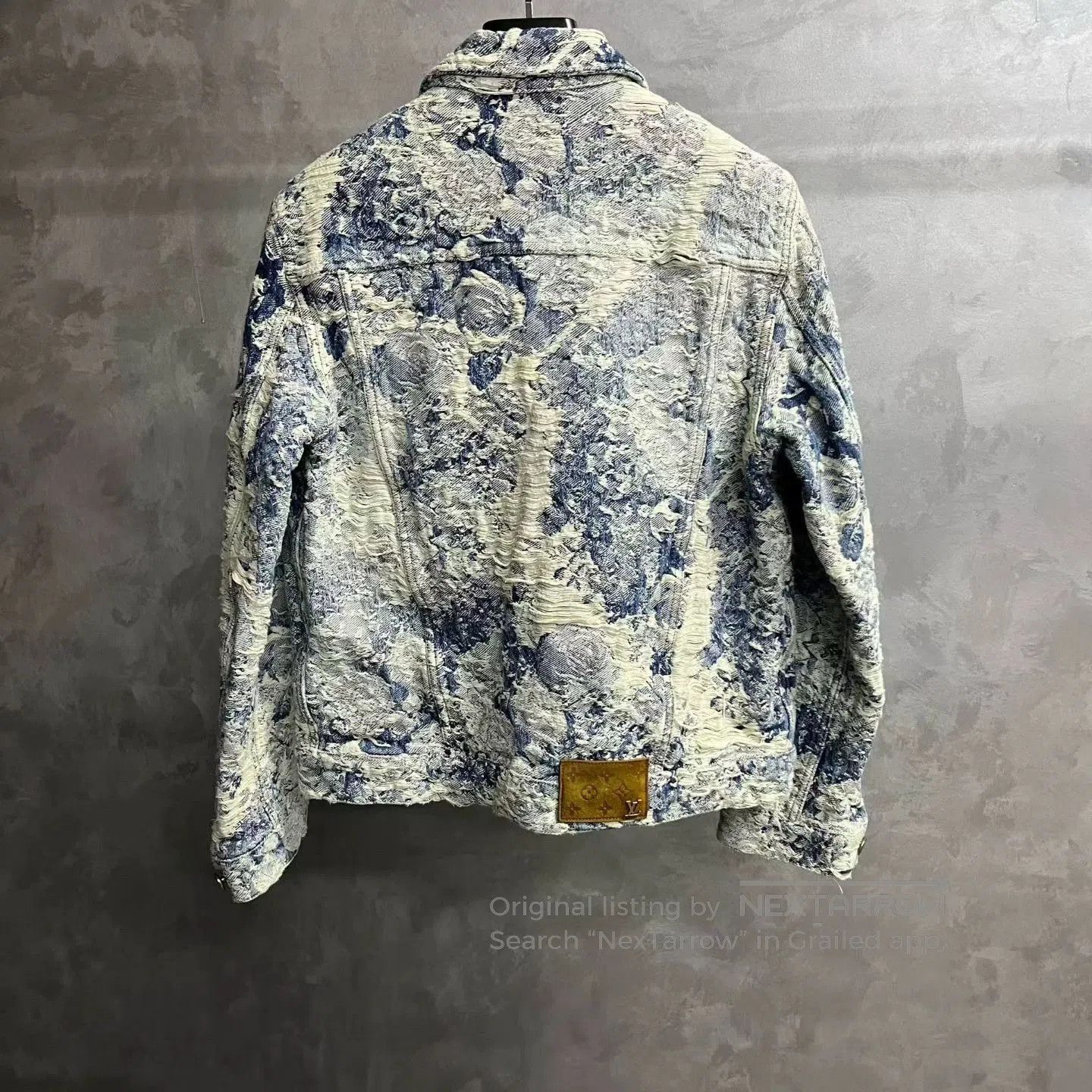 Louis Vuitton louis vuitton blue floral print denim jacket. Size US L / EU 52-54 / 3 - 6 Thumbnail