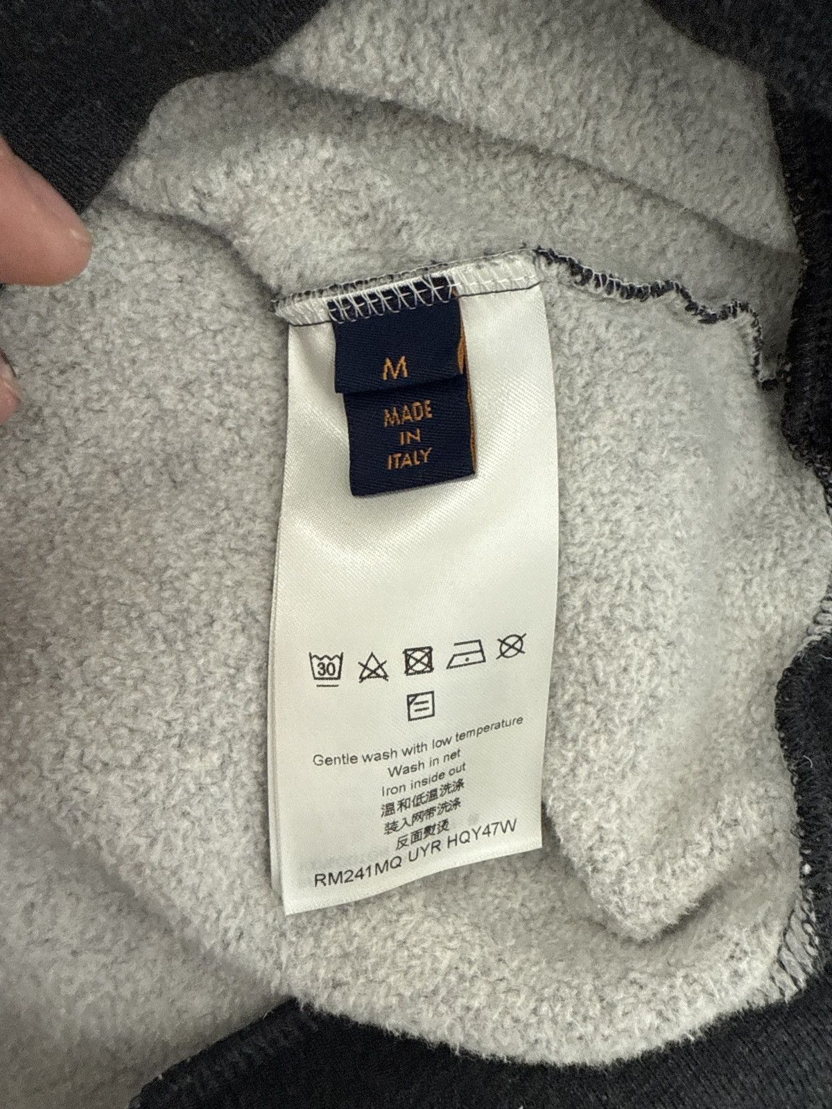 Louis Vuitton Louis Vuitton Grey Hoodie Size US M / EU 48-50 / 2 - 5 Thumbnail