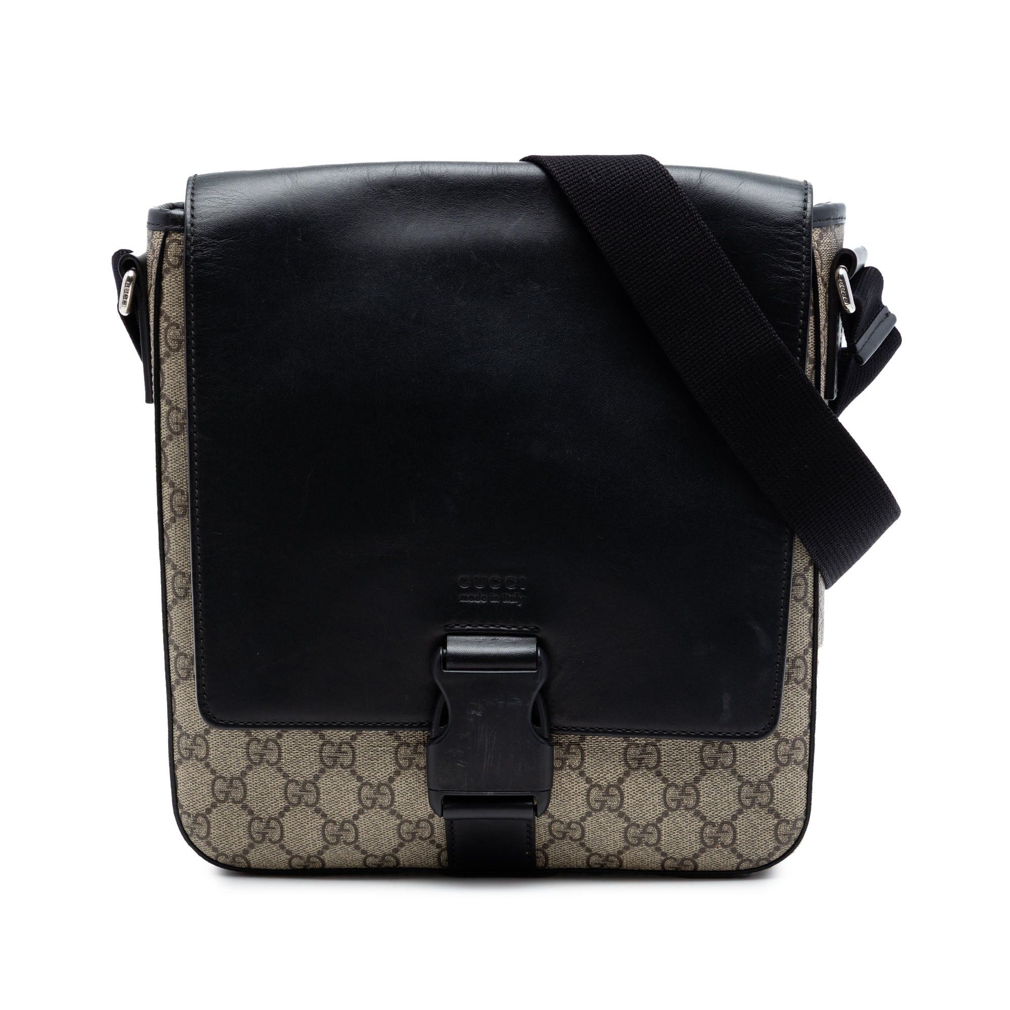 Gucci GG Supreme Flap Messenger Bag Size ONE SIZE - 1 Thumbnail