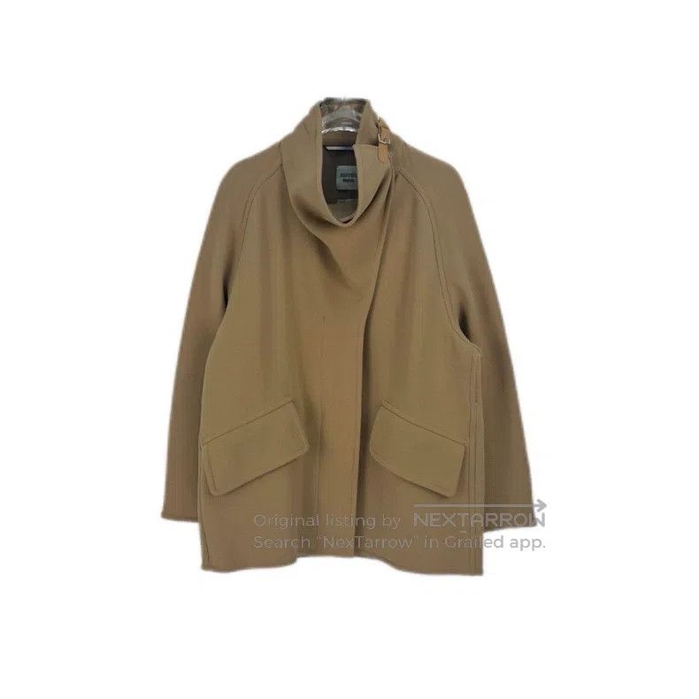 Hermes Hermes Camel Wool Coat Size XXS / US 00 / IT 34 - 1 Thumbnail