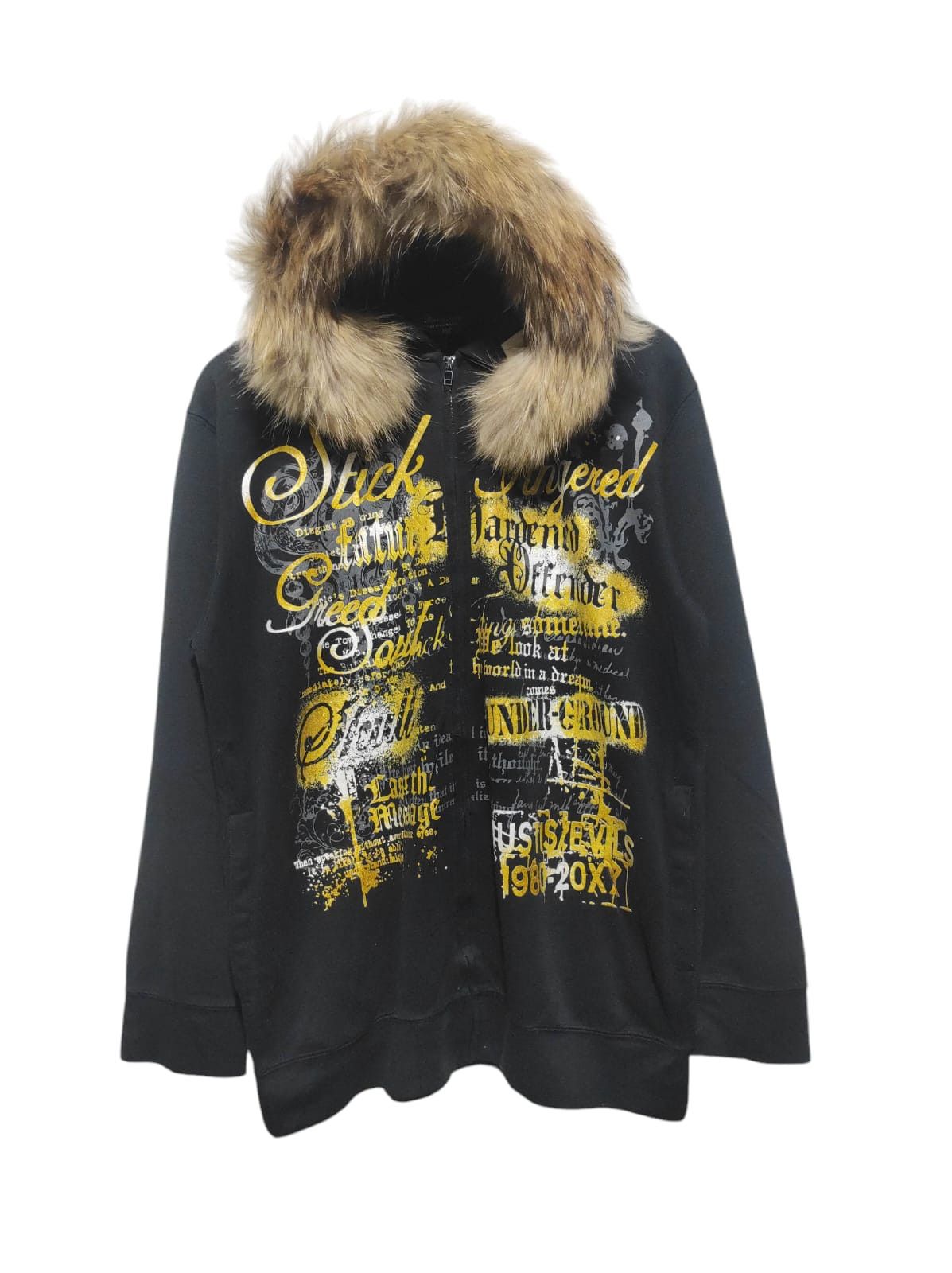 Hysteric Glamour Beaumere Poem Fur Hoodie IfSixWasNine LGB style