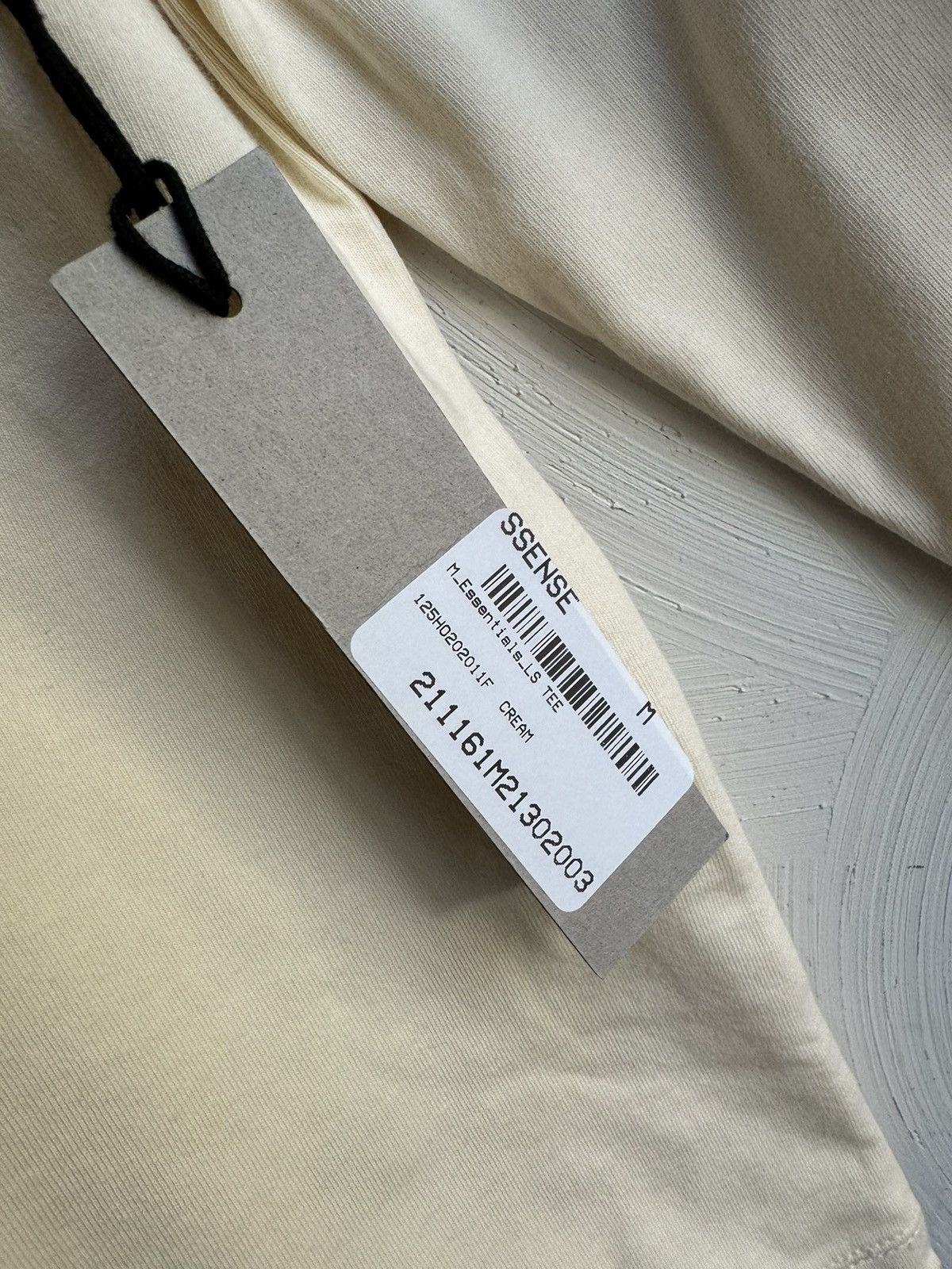 Essentials Fear Of God Essentials SS20 Applique logo Tee Cream Size US M / EU 48-50 / 2 - 8 Thumbnail