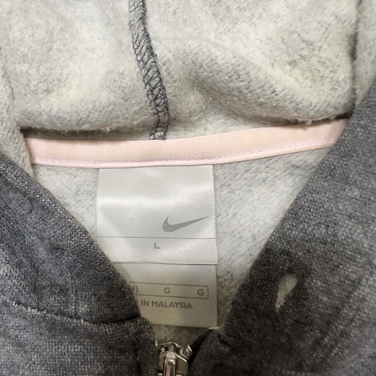 Nike × Vintage Vintage Nike hoodie Size L / US 10 / IT 46 - 4 Thumbnail