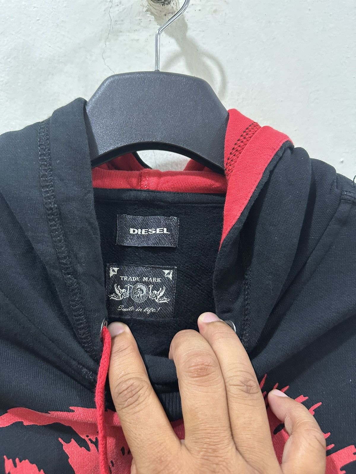 Diesel Y2K Diesel Mohawk Logo Hoodie Size US L / EU 52-54 / 3 - 8 Thumbnail