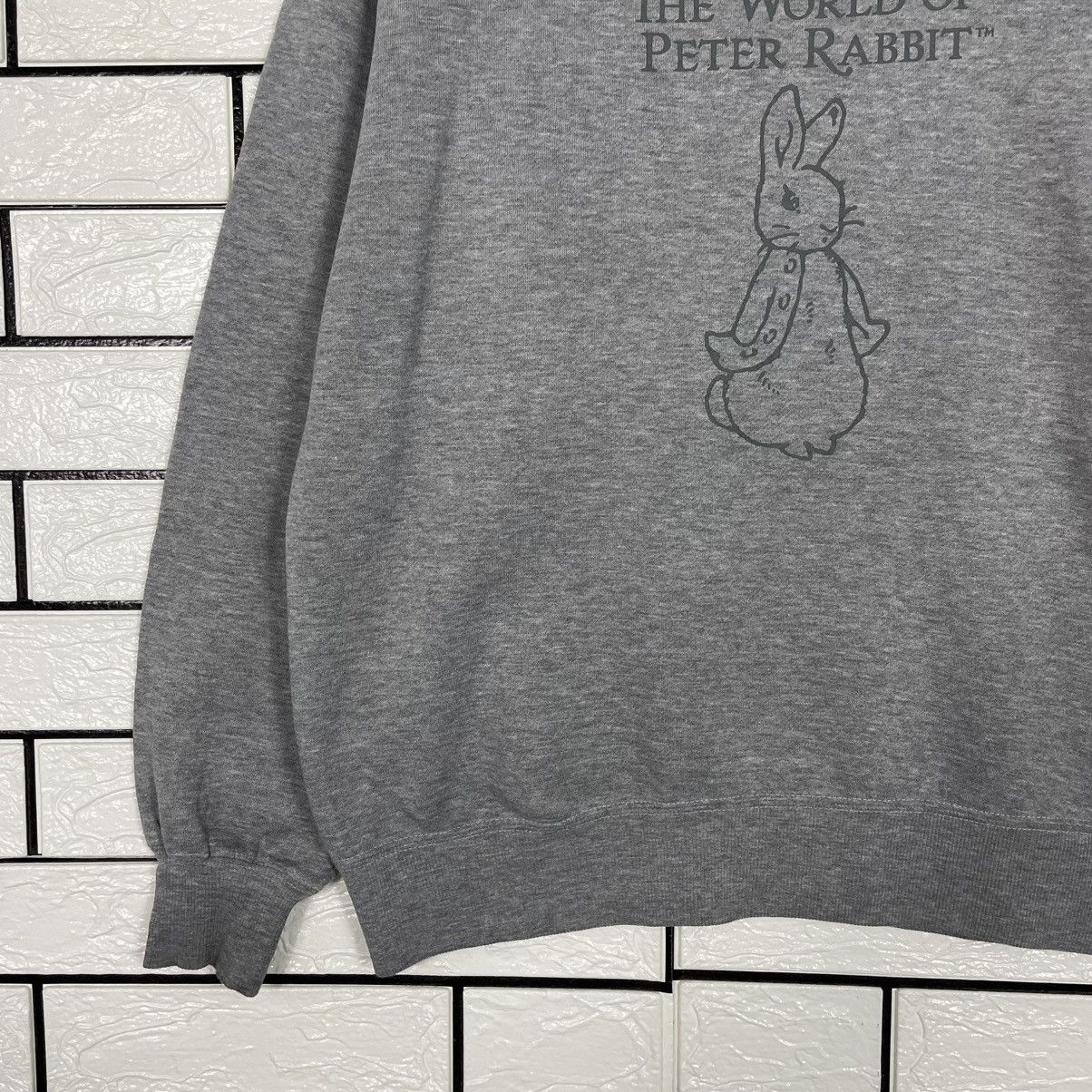 Japanese Brand The World Of Petter Rabbit Crewneck Sweatshirt Size US M / EU 48-50 / 2 - 3 Thumbnail