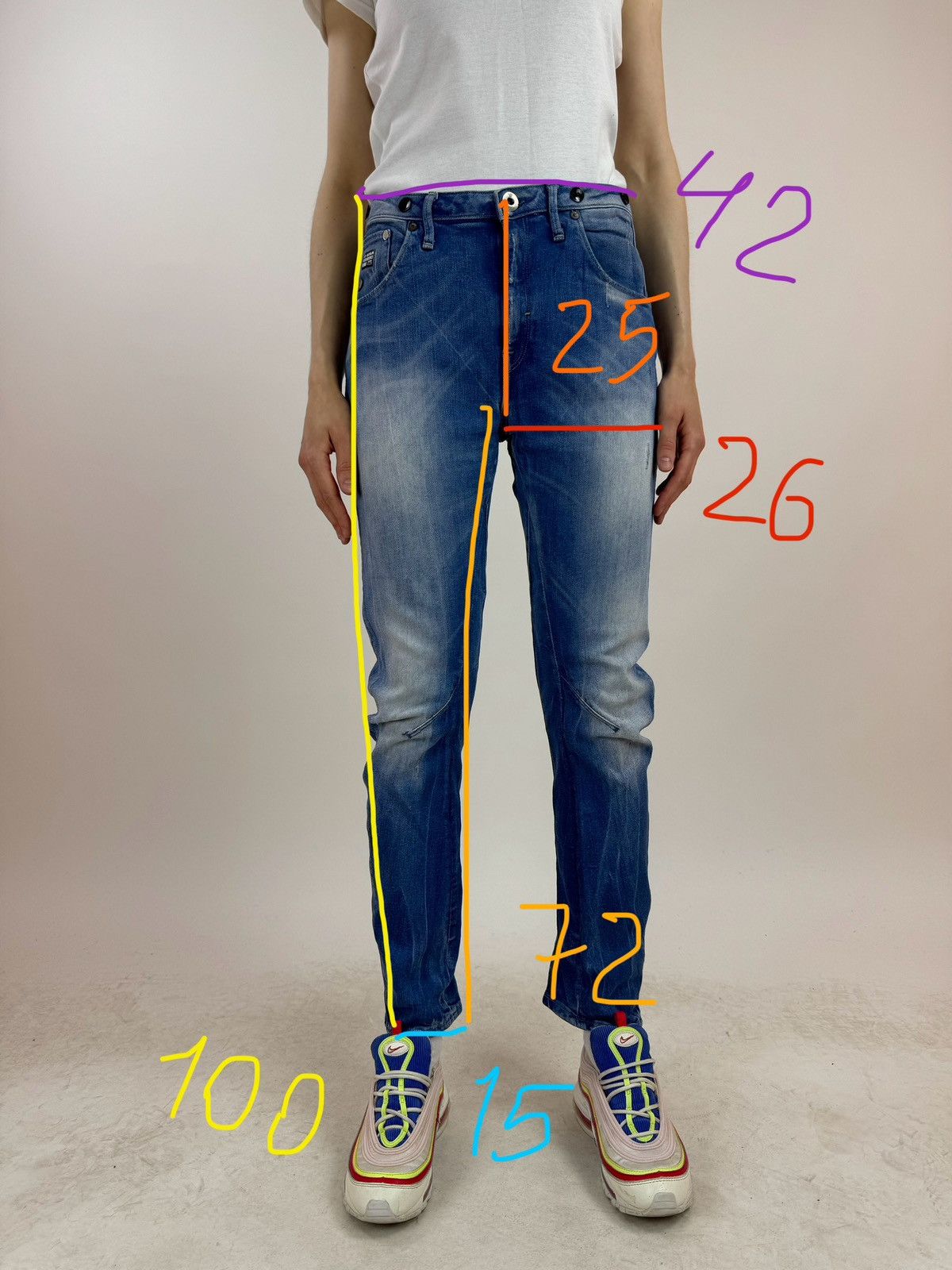 Other G-Star ARC 3D LOOSE TAPERED BRACES COJ slim fit Blue Jeans Size 32" / US 10 / IT 46 - 9 Thumbnail