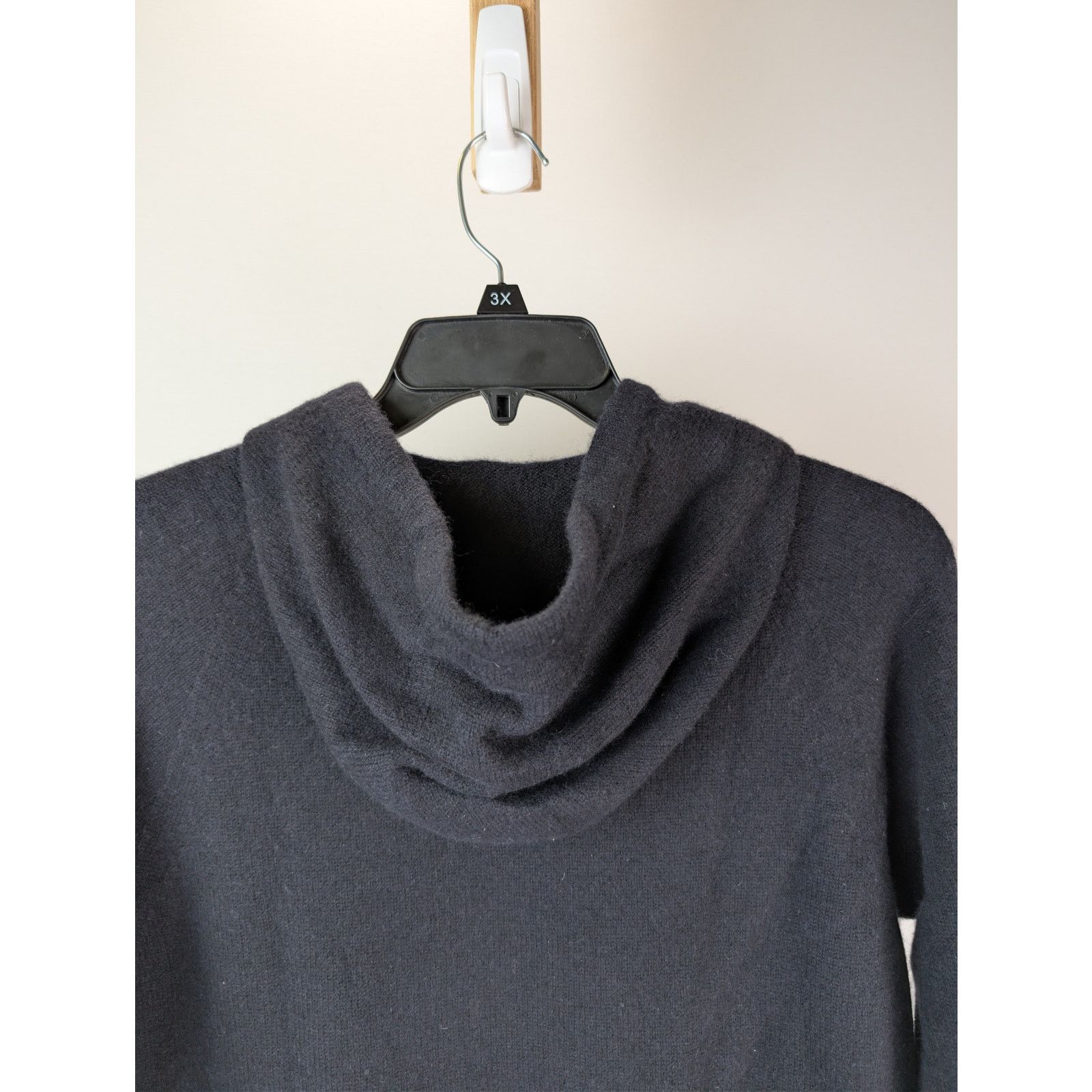 Tom Ford o1rshd1 CC20 Cashmere Hooded Sweatshirt in Black Size US M / EU 48-50 / 2 - 14 Thumbnail