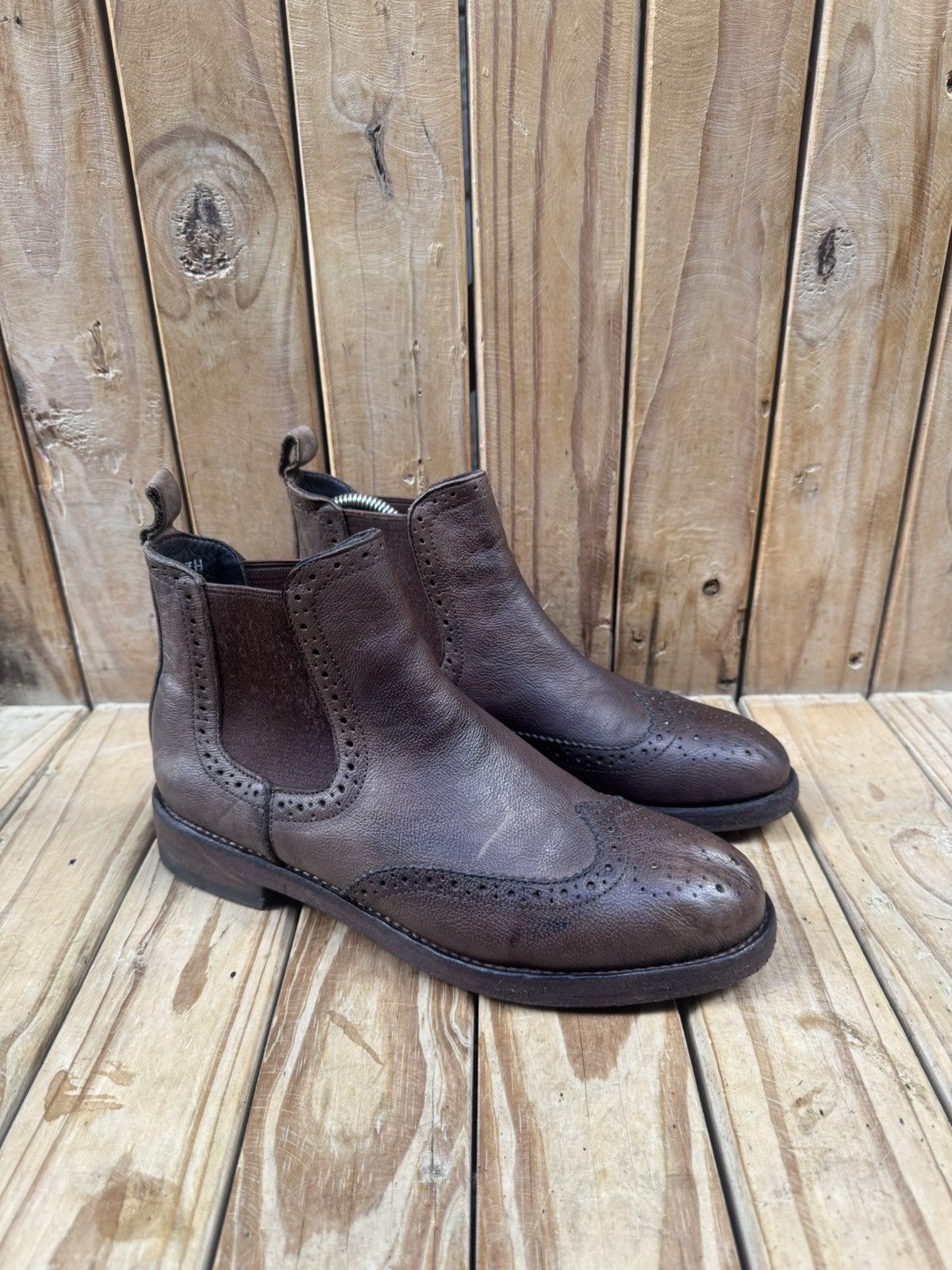 Church's Church’s ‘GRAFTON’ Brown Leather Boots Women’s EUR 37 H UK 4 Size US 7 / IT 37 - 3 Thumbnail