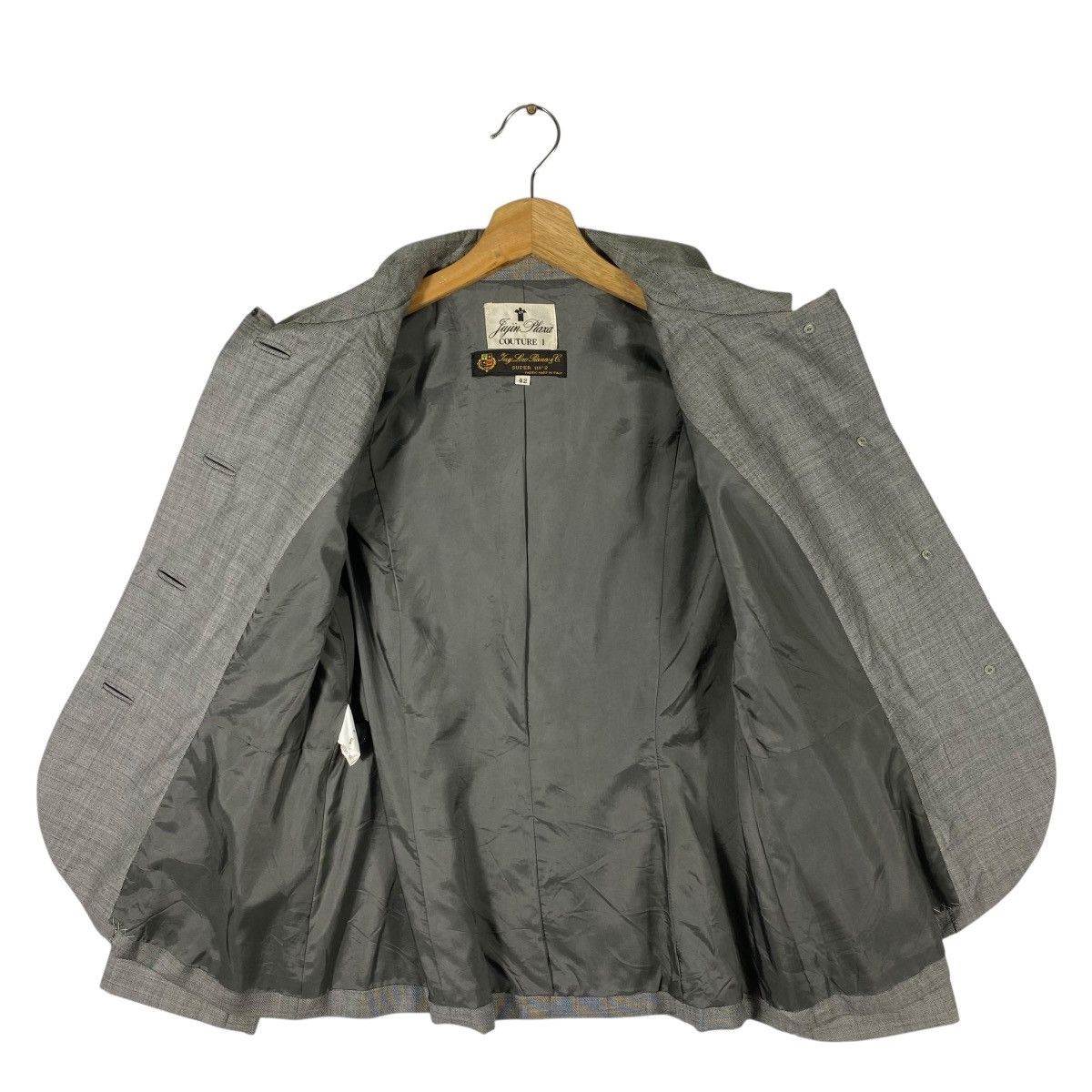 Loro Piana × Vintage Vintage Loro Piana X Jujin plaxa Button Jacket S Size Size M / US 6-8 / IT 42-44 - 5 Thumbnail