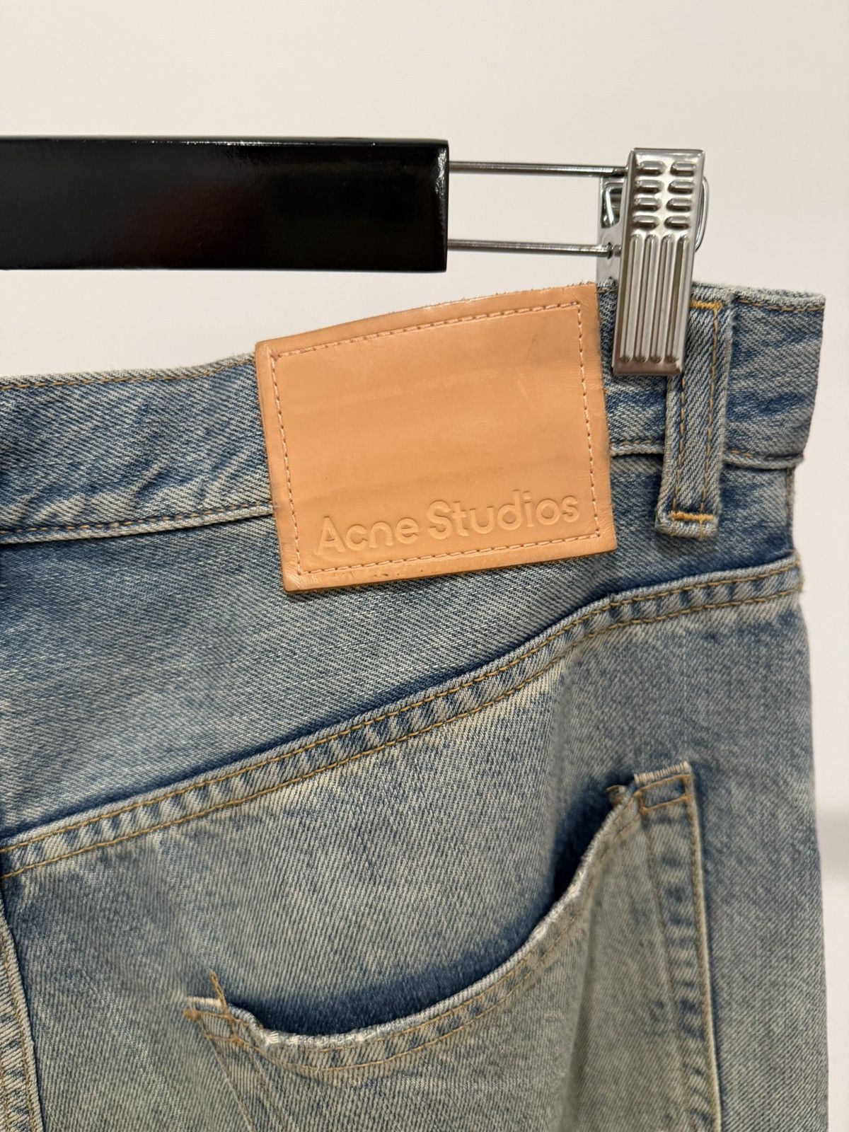Acne Studios Acne Studios 2023 Blue Painter Denim Size US 32 / EU 48 - 6 Thumbnail