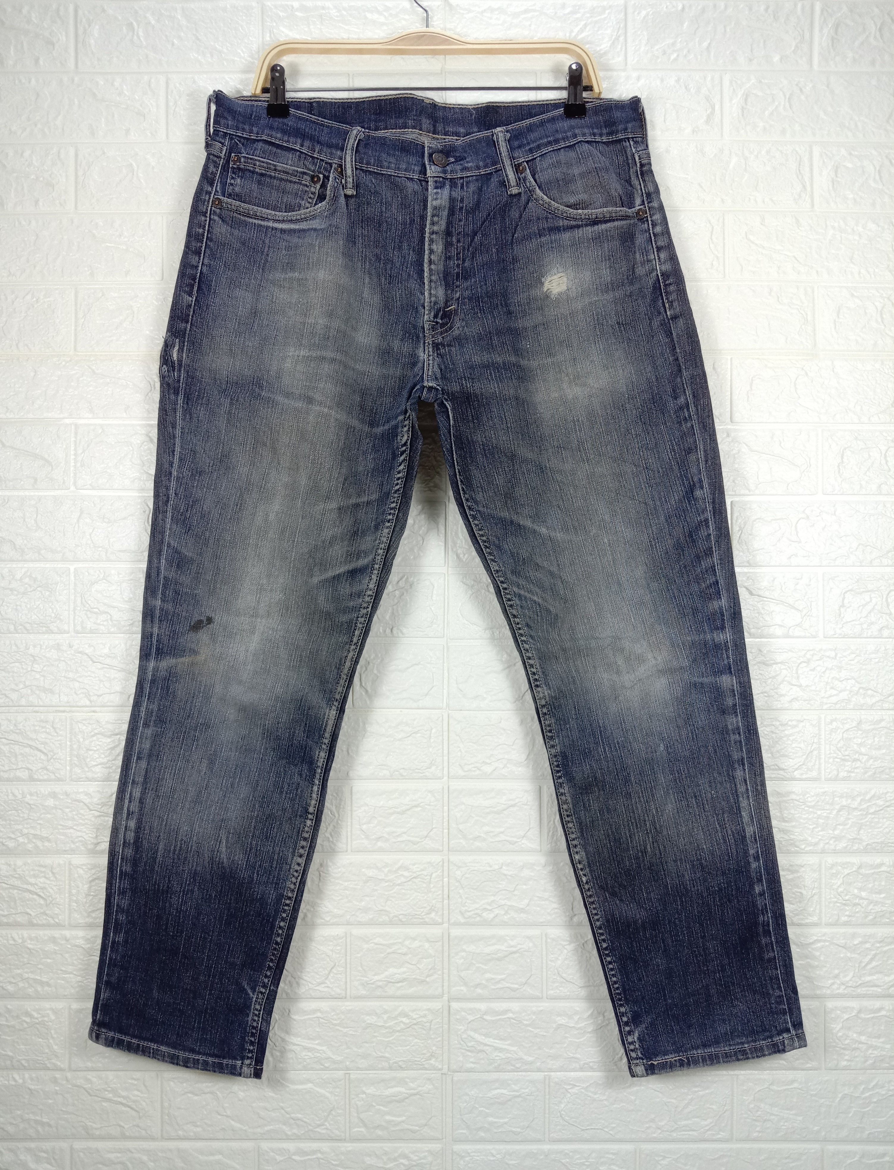 Levi's Vintage Levi's 511 Slim Jeans Earth Tone Distressed Denim Size US 36 / EU 52 - 1 Thumbnail