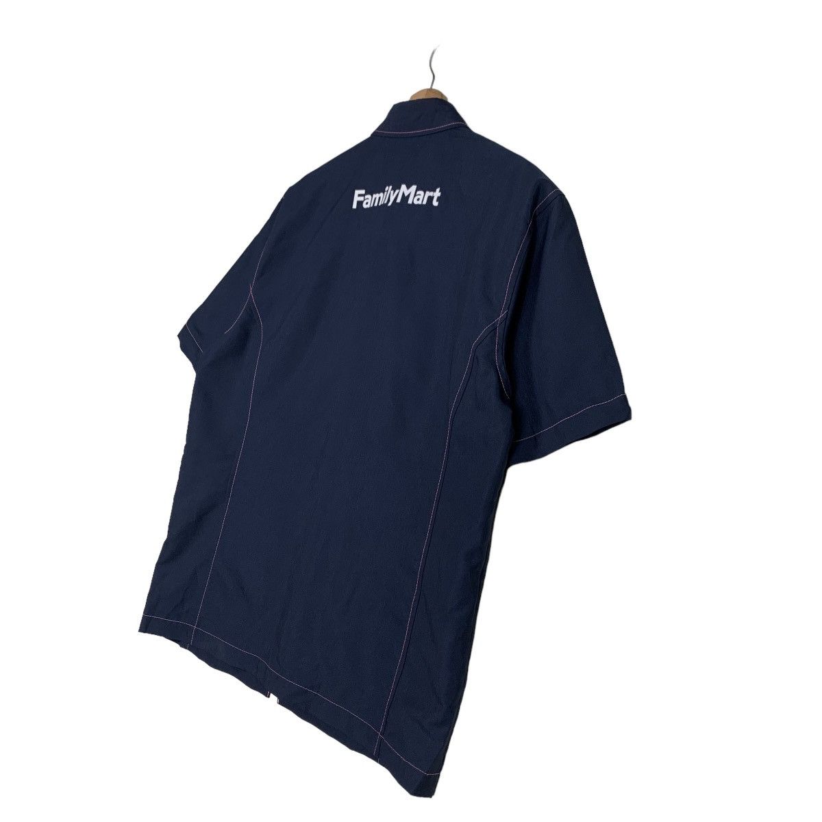Vintage FAMILY MART Short Sleeve Uniform Jacket #0250-C11 Size US M / EU 48-50 / 2 - 9 Thumbnail