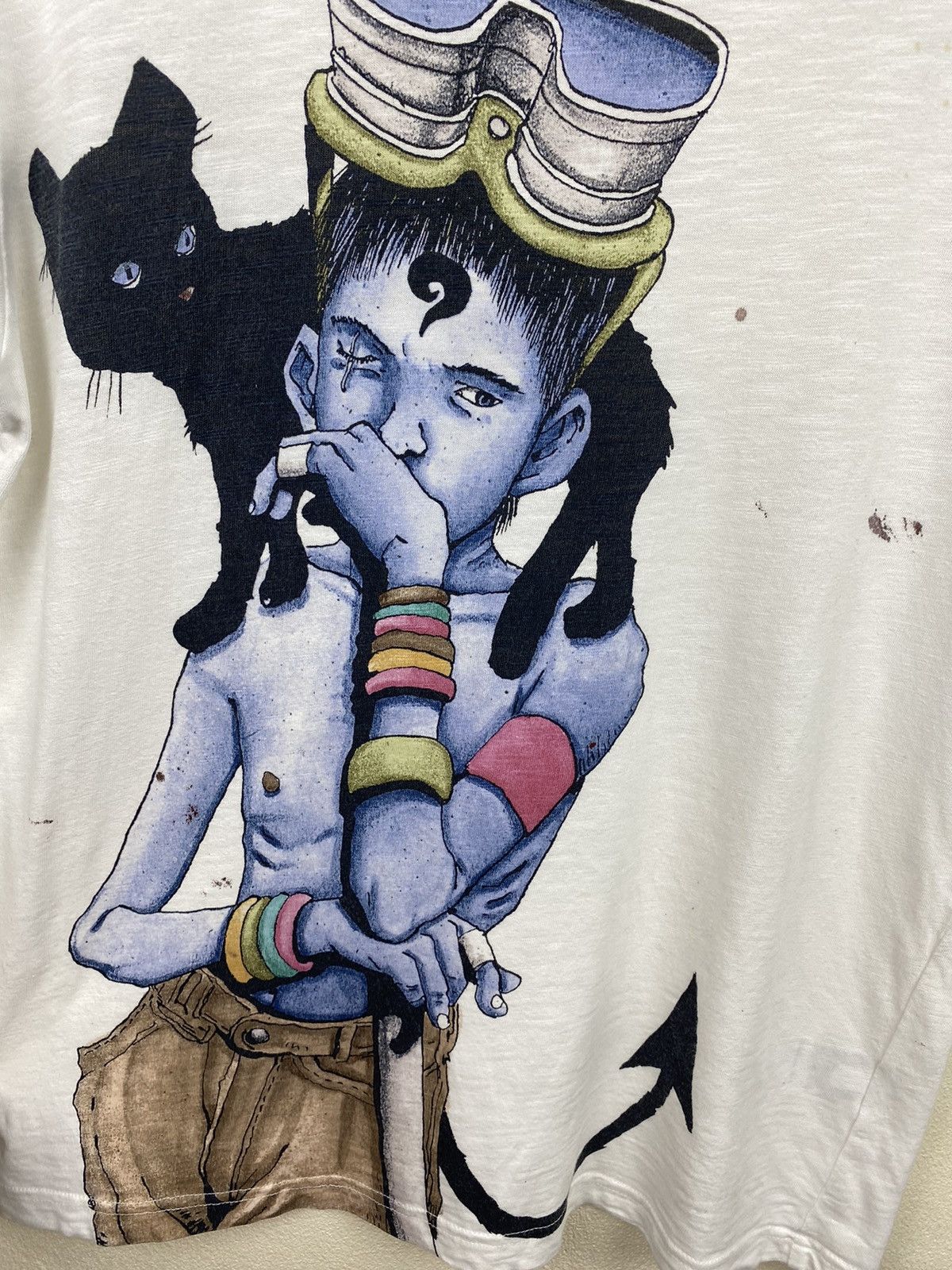 Anime Anime Tekkonkinkreet Taiyou Matsumoto Splash Paint Rare Tee Size US M / EU 48-50 / 2 - 2 Thumbnail