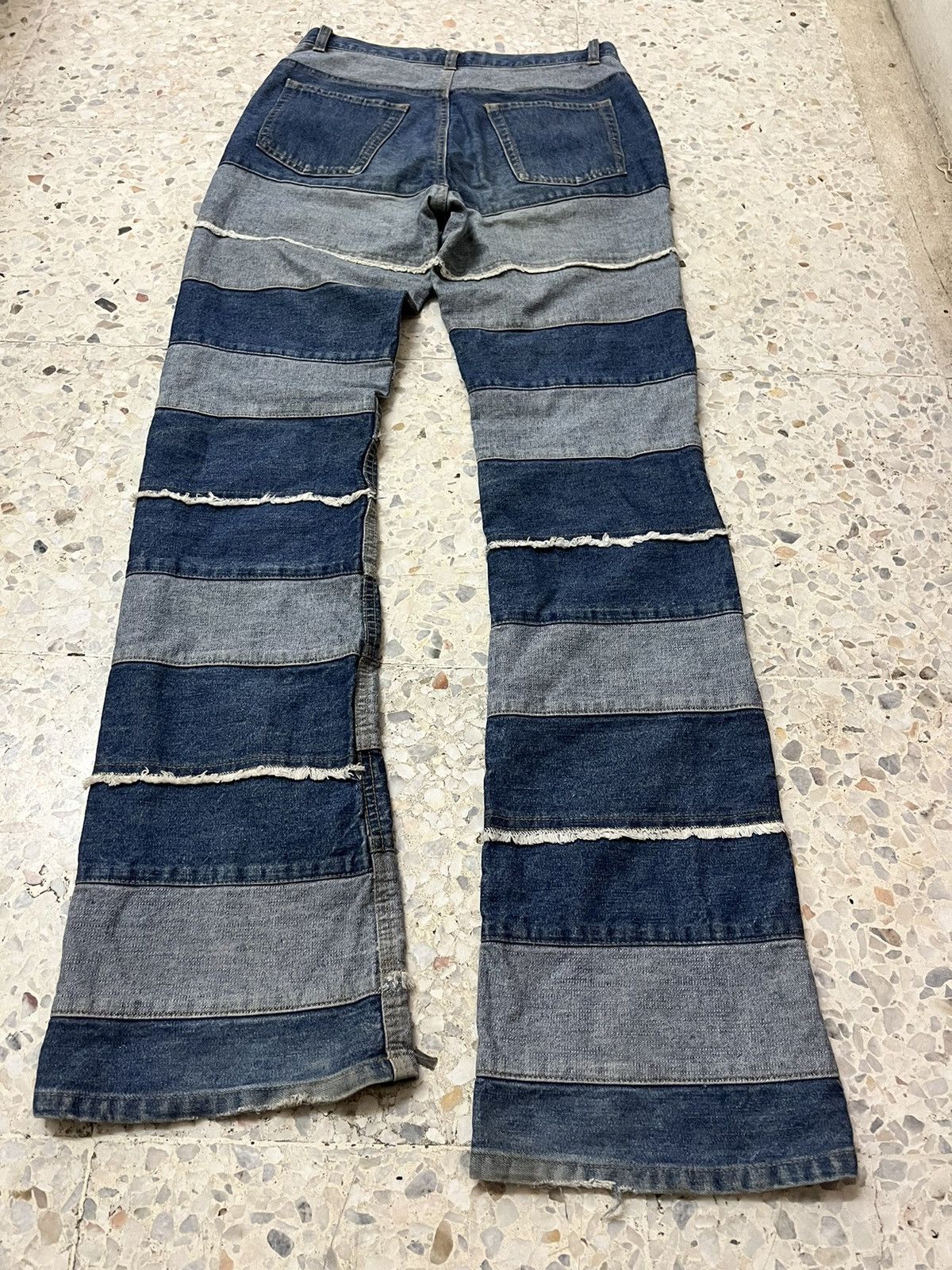 Vintage Vintage Japanese brand ESTACOT design hagi Flare Jeans Size US 28 / EU 44 - 8 Thumbnail